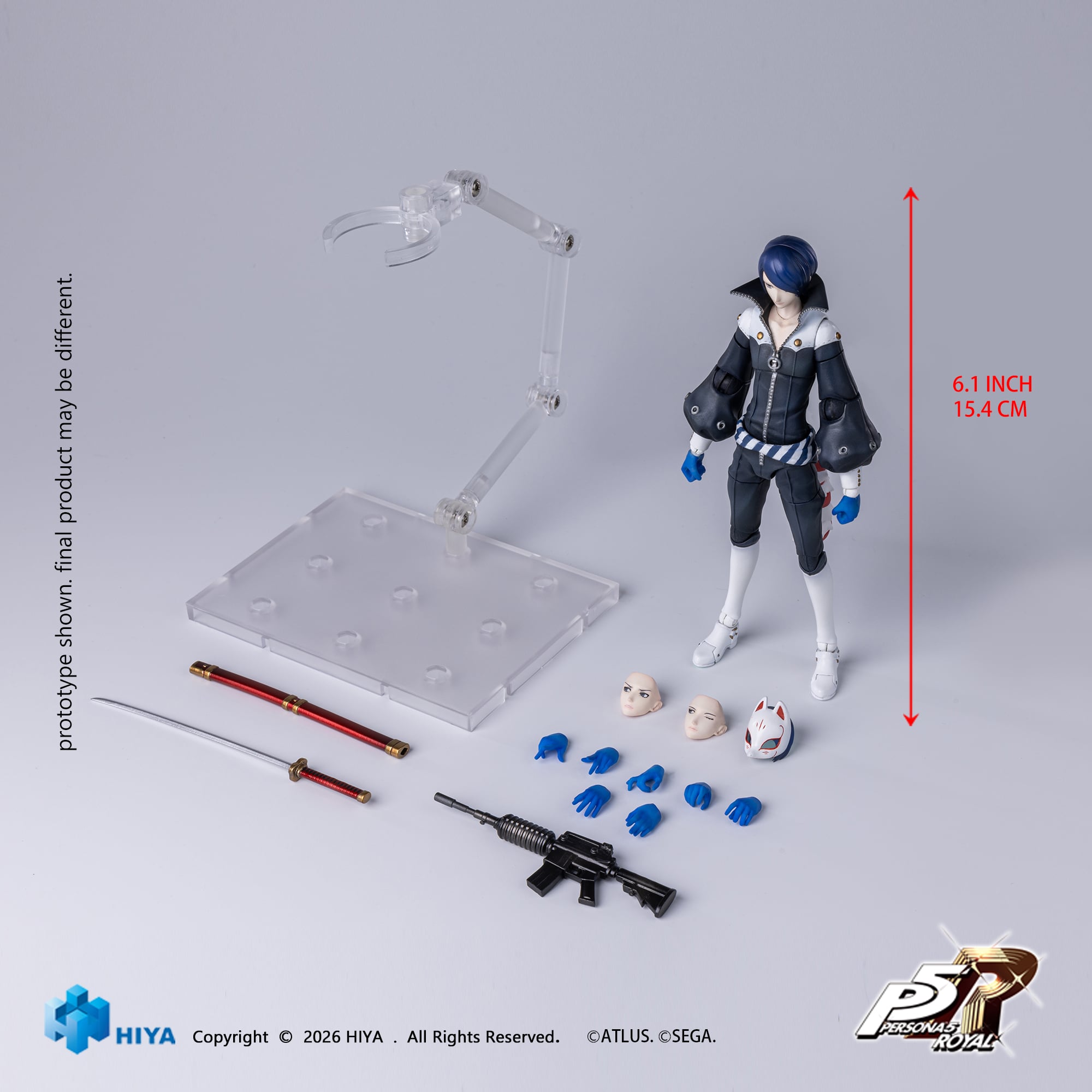 Persona 5 Royal Exquisite Basic Fox 1/12 Scale Action Figure Gallery Image 12