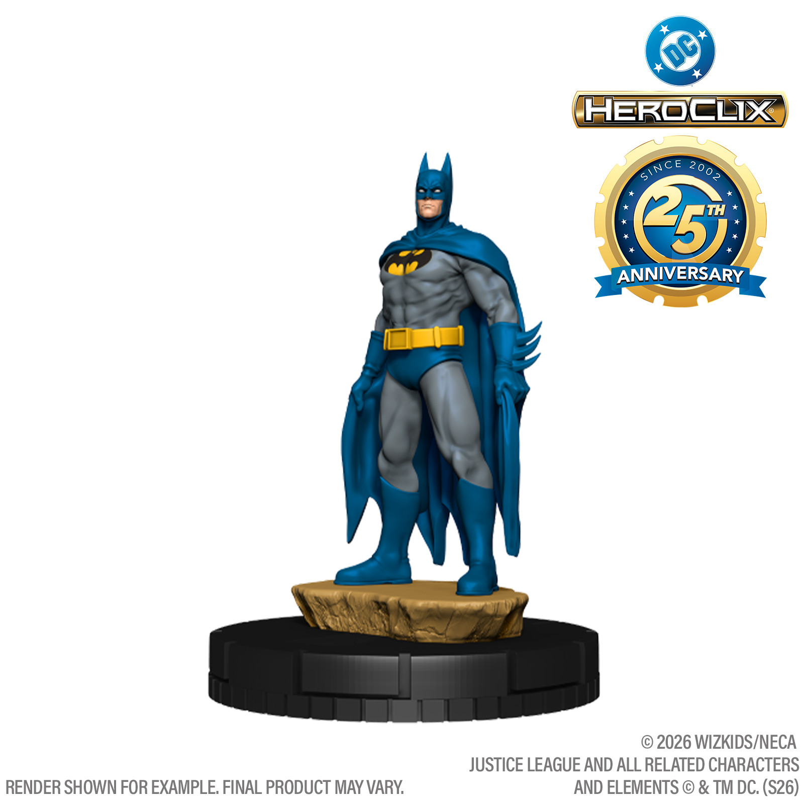DC Comics HeroClix 25th Anniversary Brick of 12 Booster Boxes