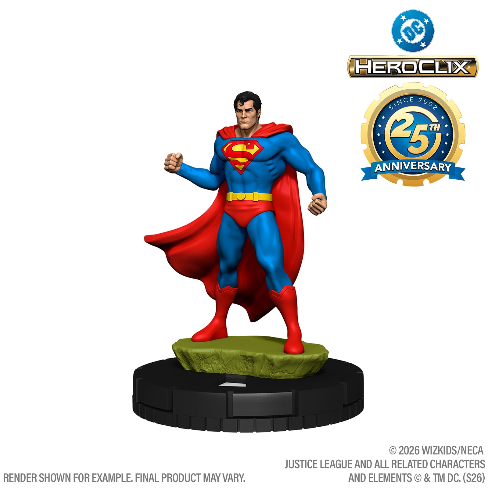 DC Comics HeroClix 25th Anniversary Brick of 12 Booster Boxes