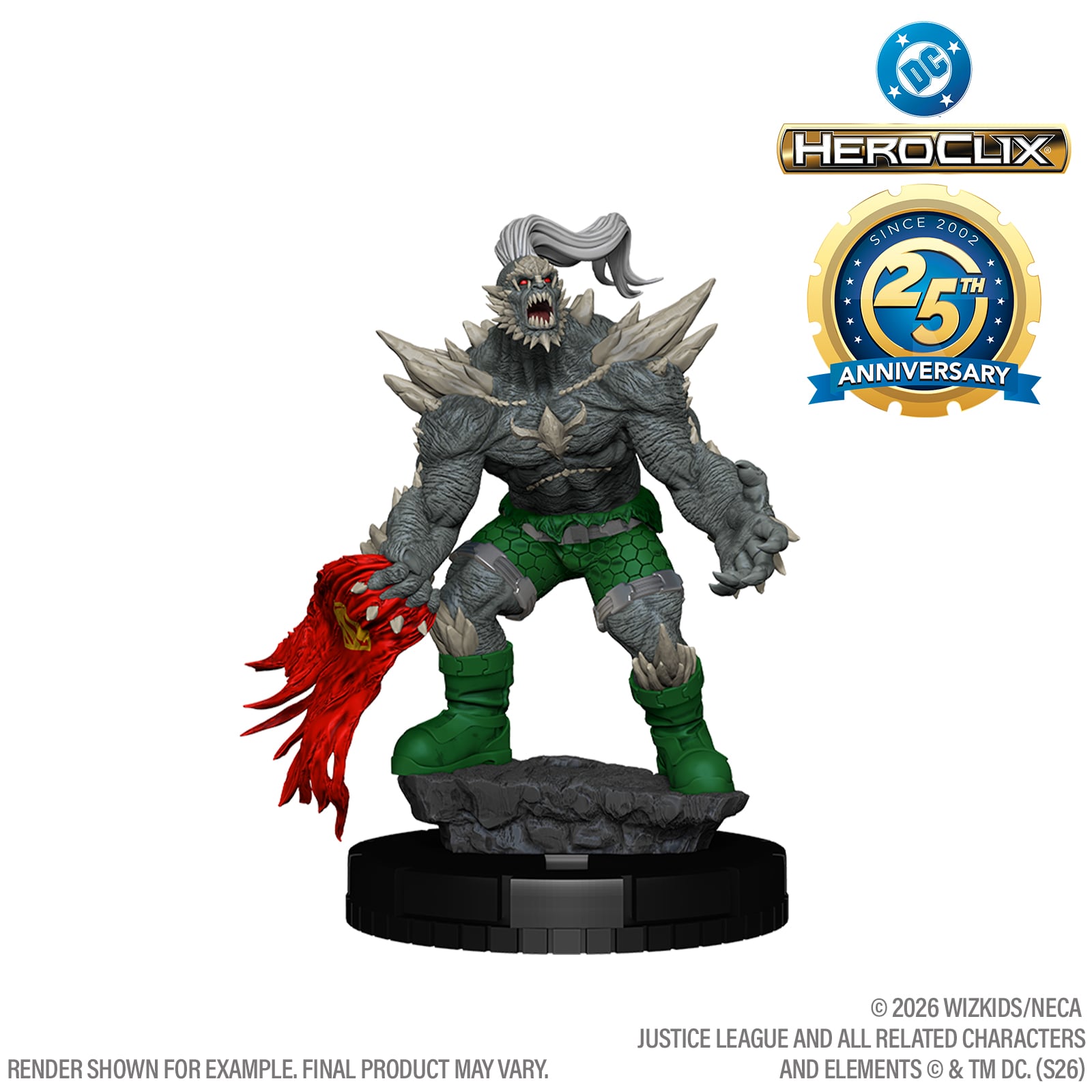 DC Comics HeroClix 25th Anniversary Brick of 12 Booster Boxes