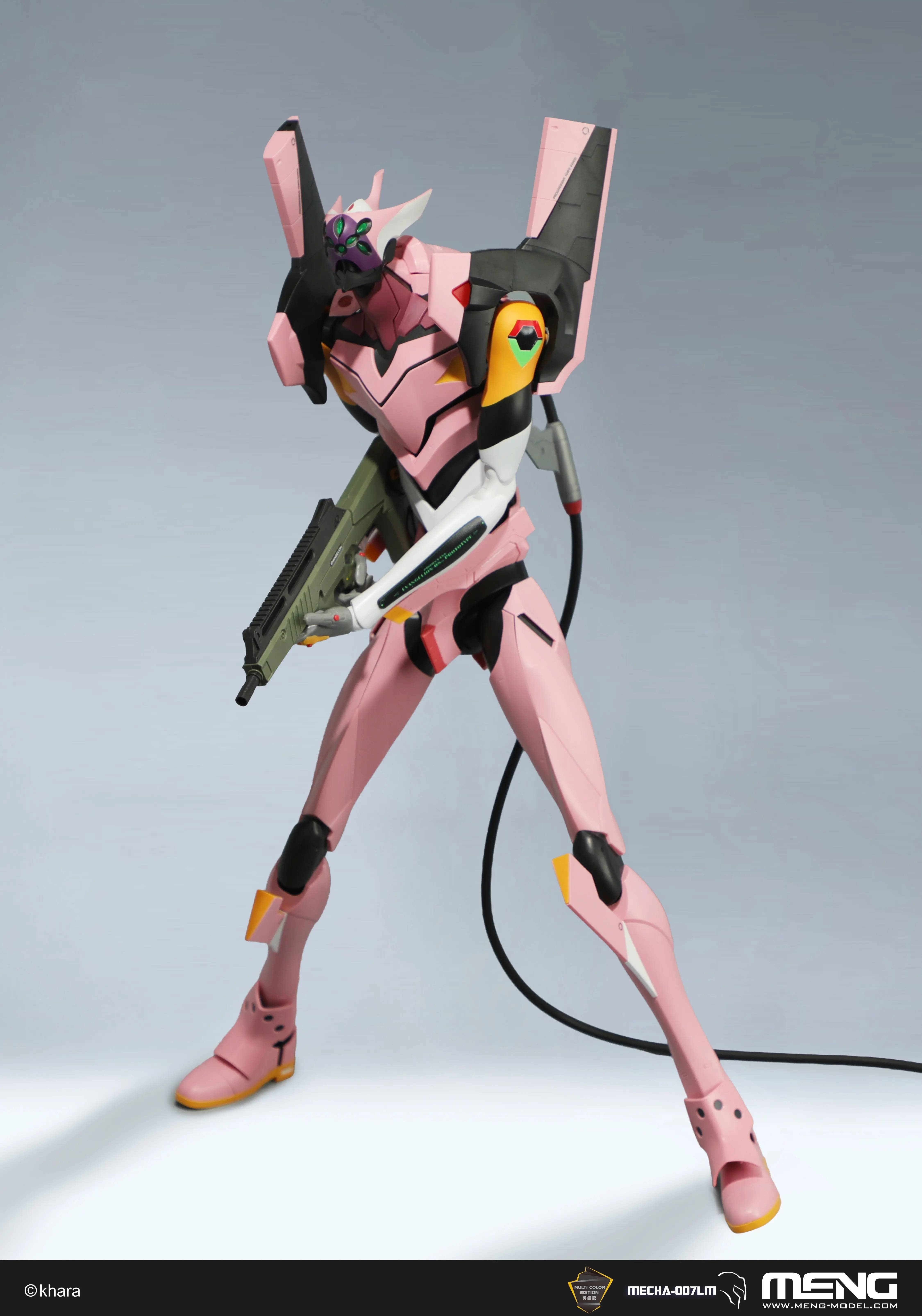 Rebuild of Evangelion MECHA-007LM EVA Unit-08 Alpha WILLIE Custom (Multicolor Ver.) Production Model Kit Gallery Image 5