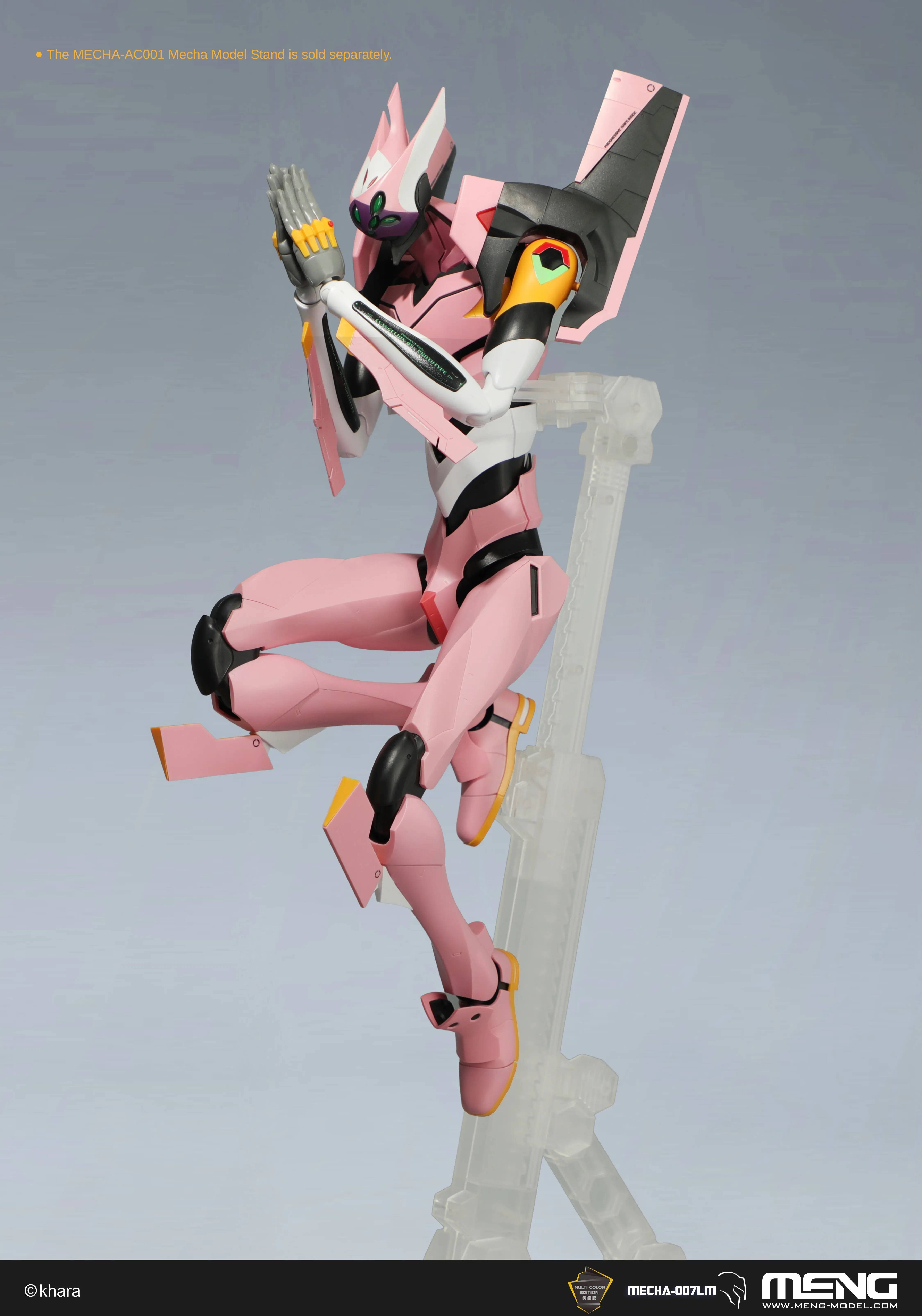 Rebuild of Evangelion MECHA-007LM EVA Unit-08 Alpha WILLIE Custom (Multicolor Ver.) Production Model Kit Gallery Image 11