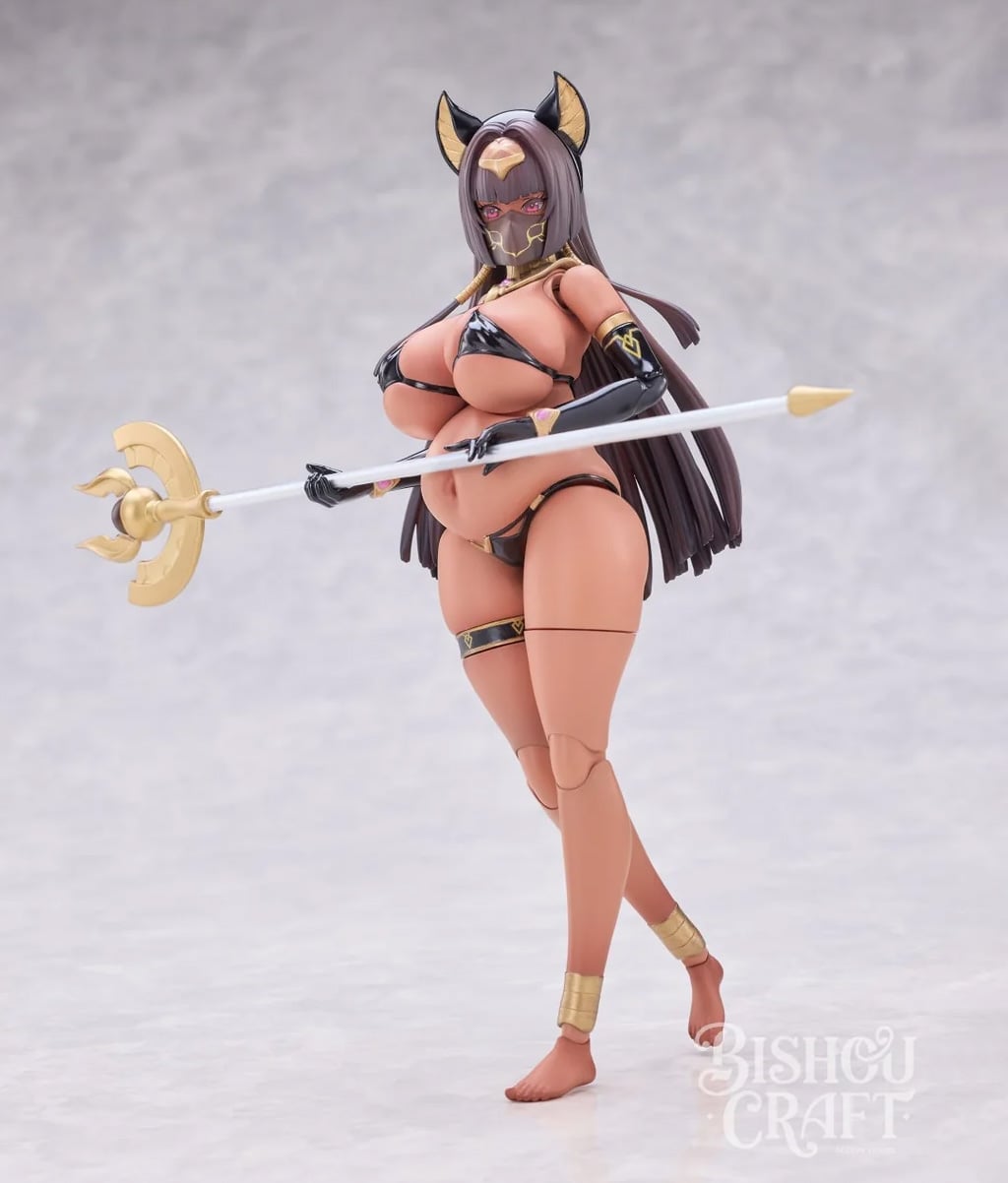 Otherworld Scrolls Egyptian Goddess Bastet 1/12 Scale Action Figure Gallery Image 6