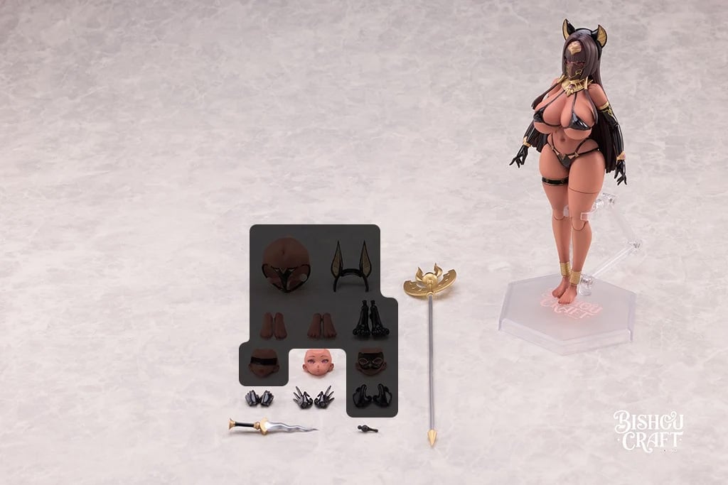 Otherworld Scrolls Egyptian Goddess Bastet 1/12 Scale Action Figure Gallery Image 13