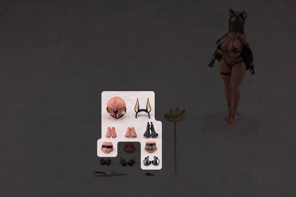 Otherworld Scrolls Egyptian Goddess Bastet 1/12 Scale Accessory Kit Gallery Image 3