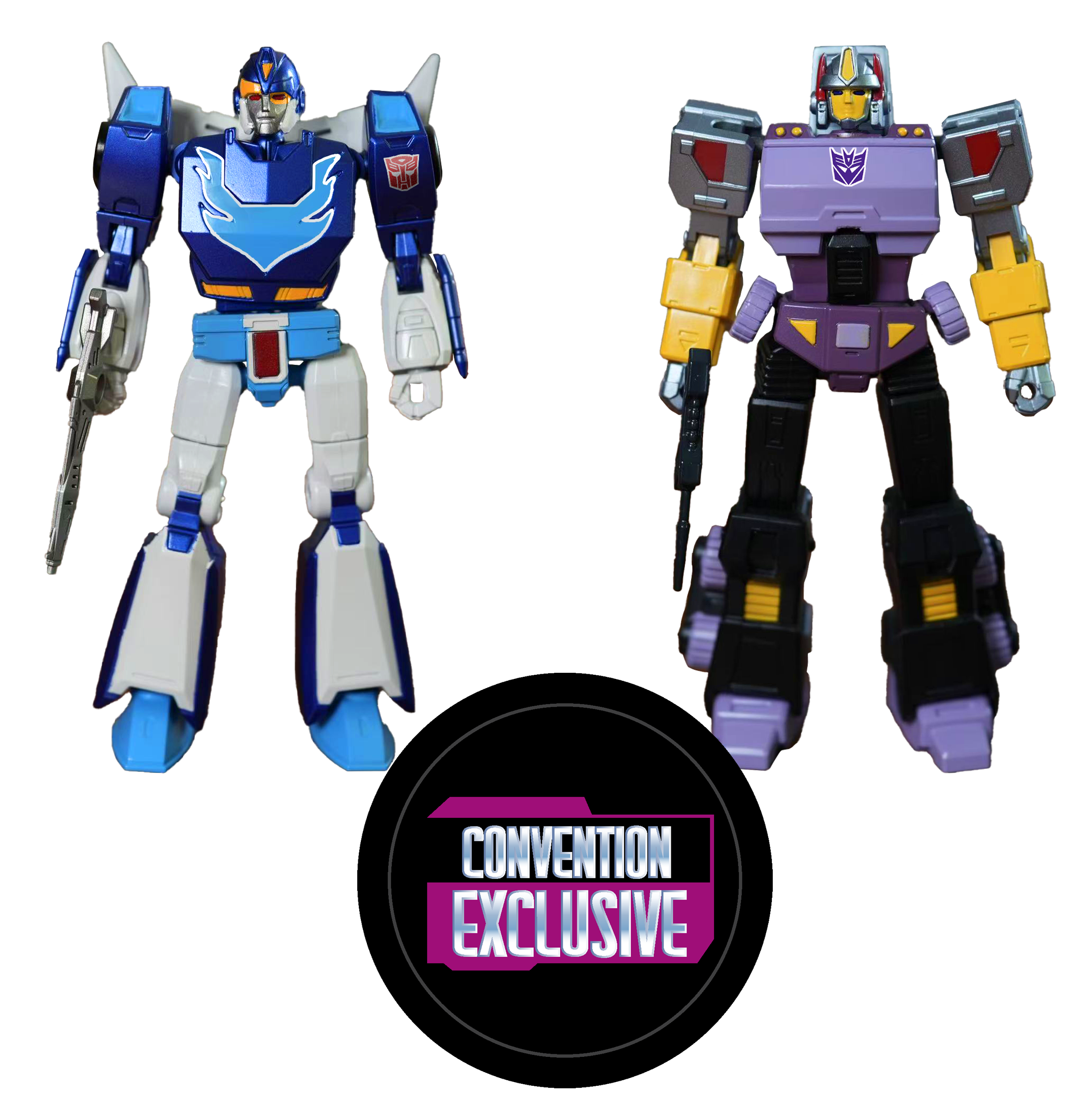 Transformers: Robots in Disguise Battle Protocol AMK Mini Side Burn vs. Menasor BotCon 2026 Exclusive Model Kit Set Gallery Image 5