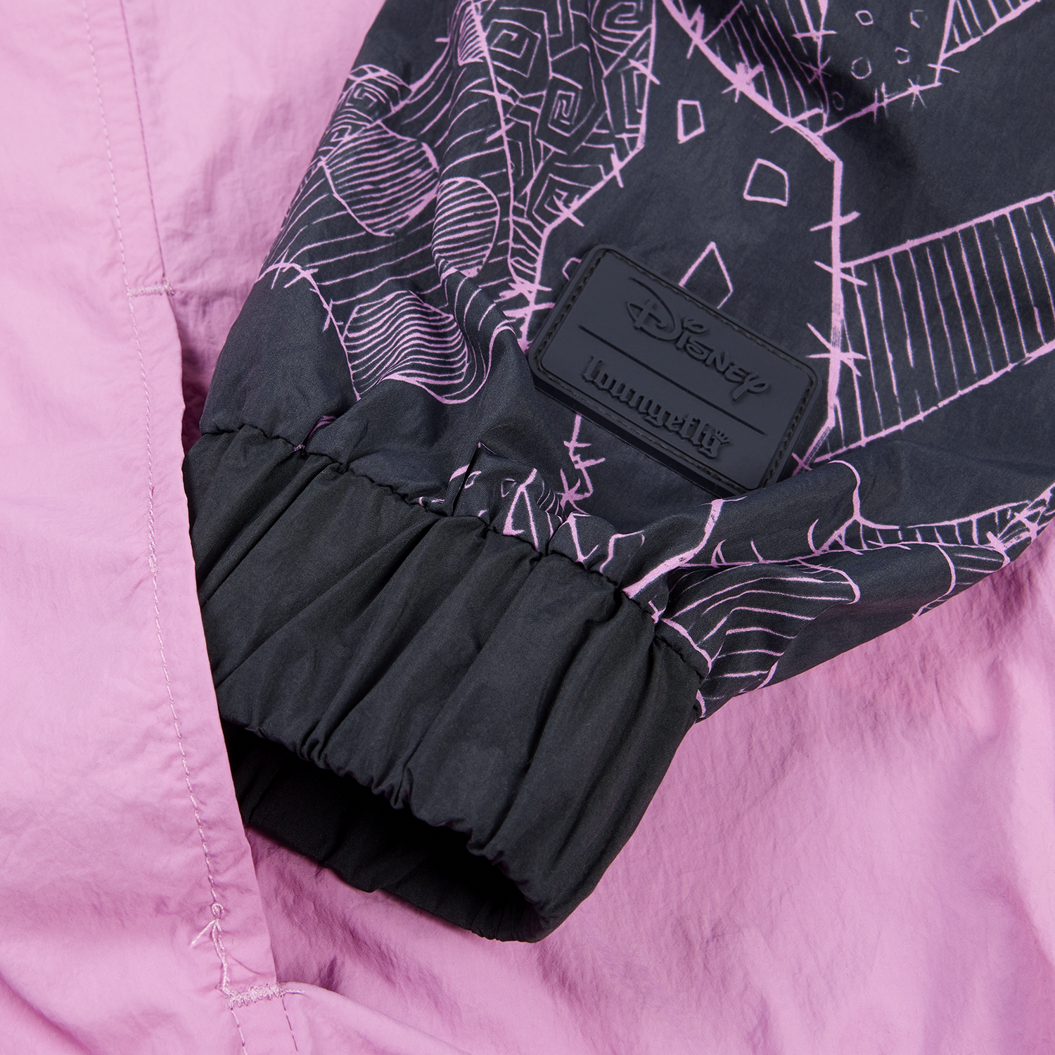 The Nightmare Before Christmas Sally Half-Zip Windbreaker