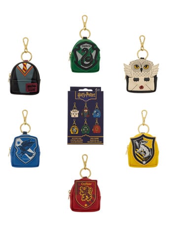 Harry Potter Hogwarts Random Mini Backpack Keychain Charm Gallery Image 2