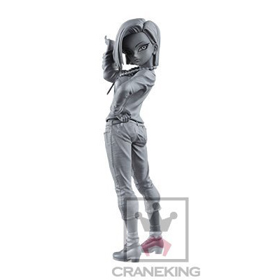 Dragon Ball Super SCultures Big Banpresto Figure Colosseum 6 Vol 2 - Android No. 18 (Gray) Gallery Image 3