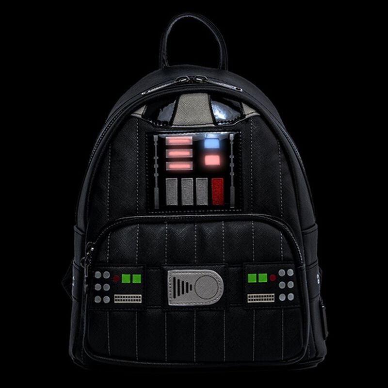 Star Wars Darth Vader Light-Up Cosplay Mini Backpack Gallery Image 6