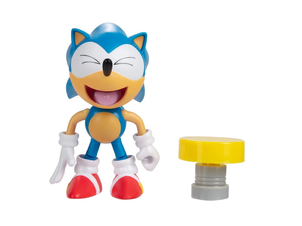 Sonic the Hedgehog 35th Anniversary Classic Sonic 4-Inch Scale Action Figure Gallery Image 1