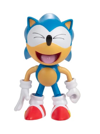 Sonic the Hedgehog 35th Anniversary Classic Sonic 4-Inch Scale Action Figure Gallery Image 2
