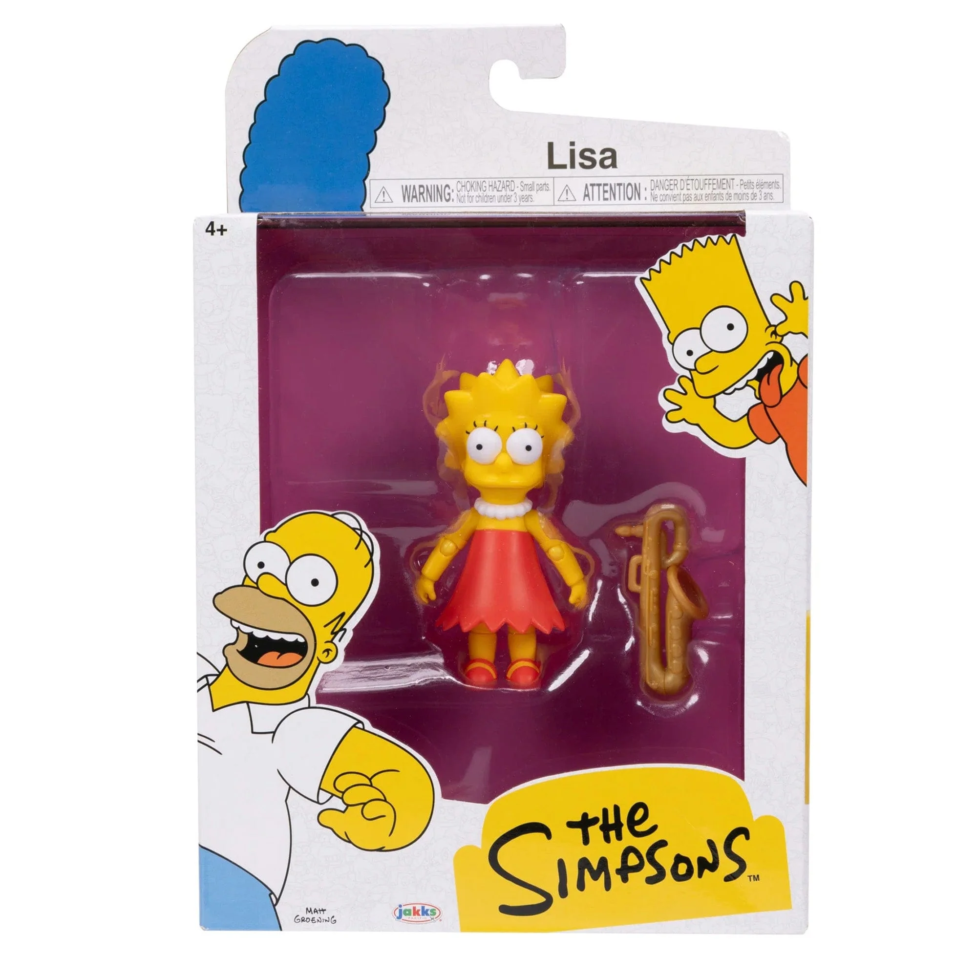 The Simpsons 5-Inch Scale Wave 7 Set of 4 Action Figures Gallery Image 5