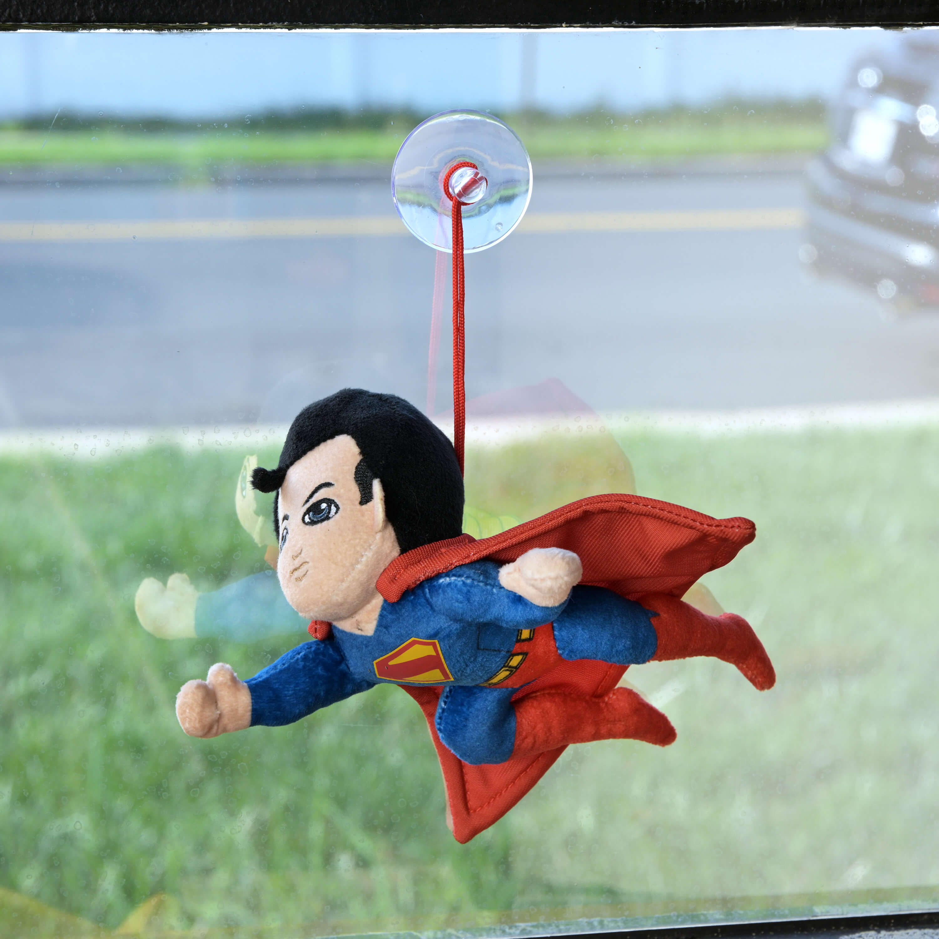 Superman (2025) Superman Flying Window Clinger Plush
