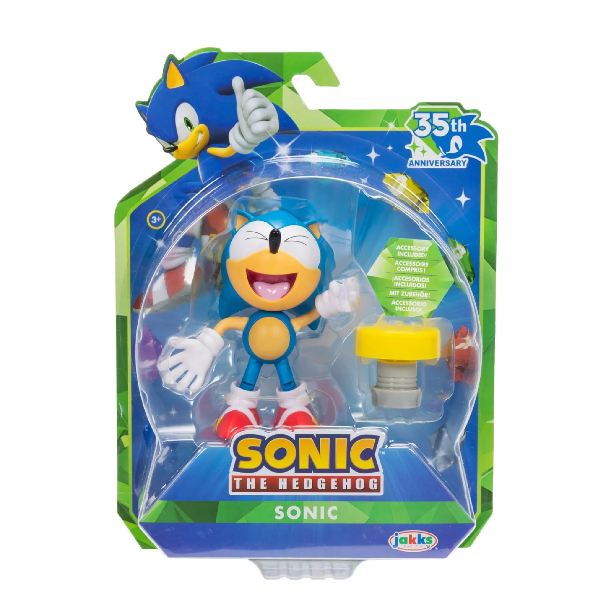 Sonic the Hedgehog 35th Anniversary 4-Inch Scale Wave 25 Set of 4 Action Figures Gallery Image 17