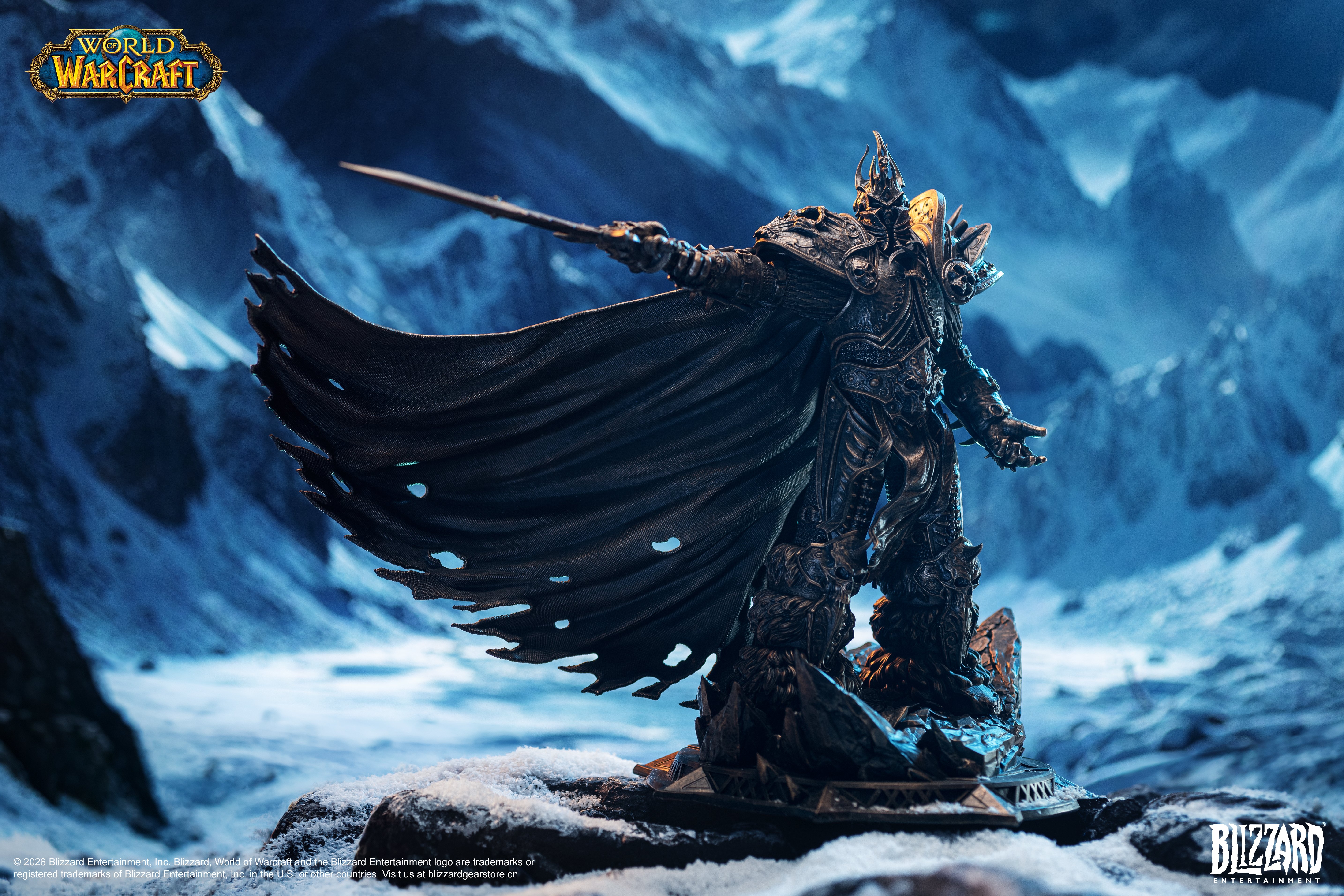 DOWNPAYMENT for 1/10 World of Warcraft The Lich King Bronze Collectible Statue