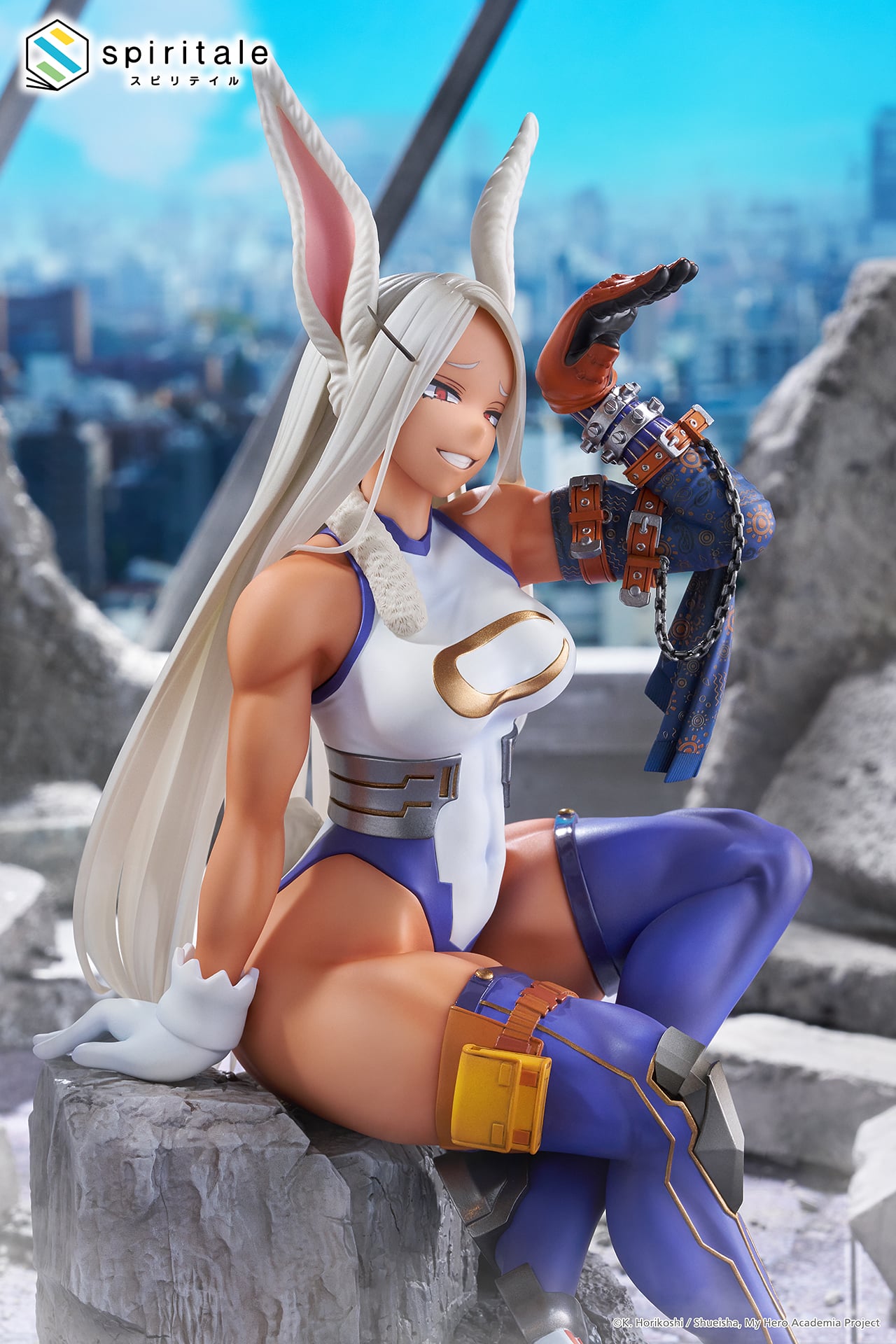 My Hero Academia Spiritale Mirko (Rabbit) 1/7 Scale Figure Gallery Image 6