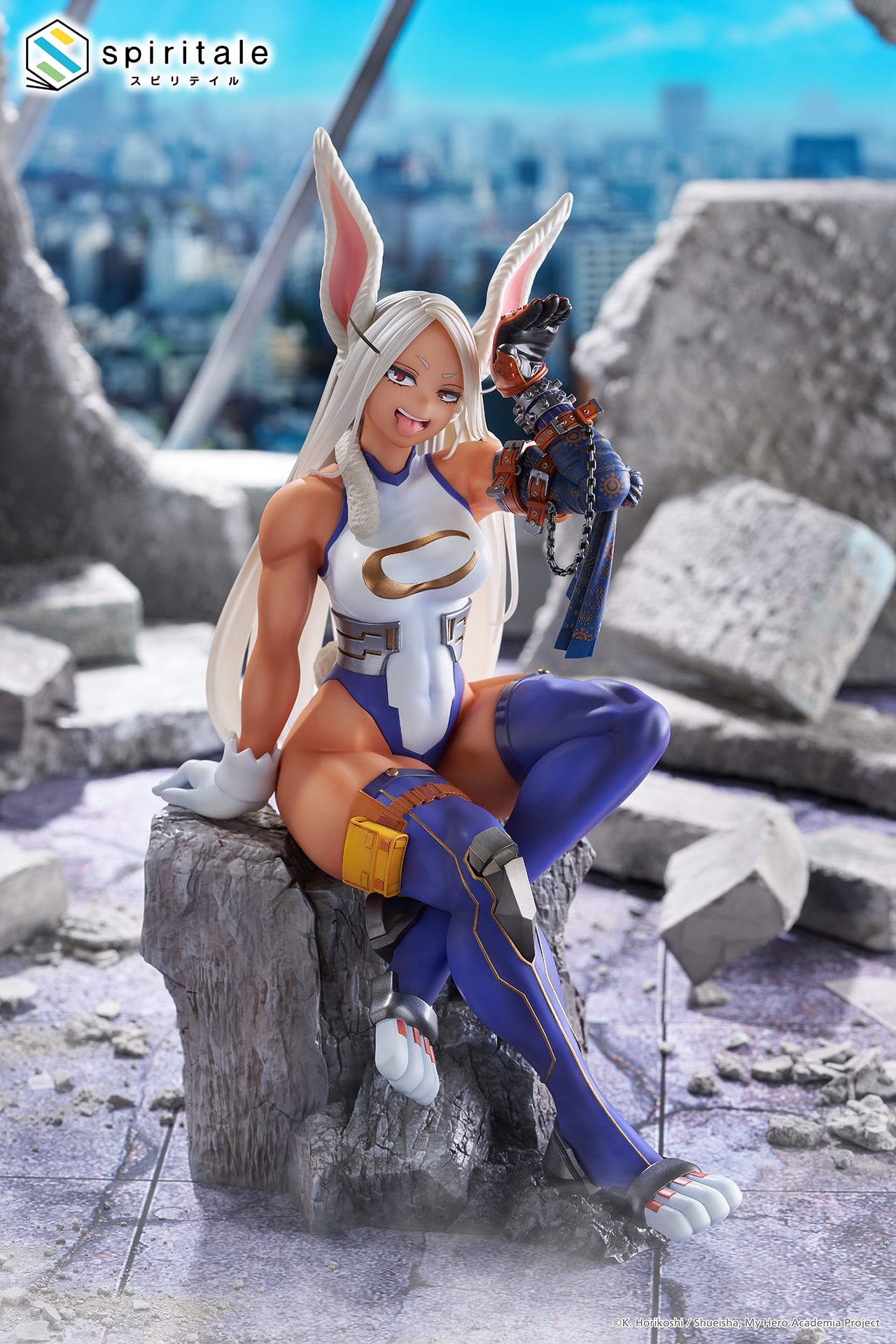 My Hero Academia Spiritale Mirko (Rabbit) 1/7 Scale Figure Gallery Image 5
