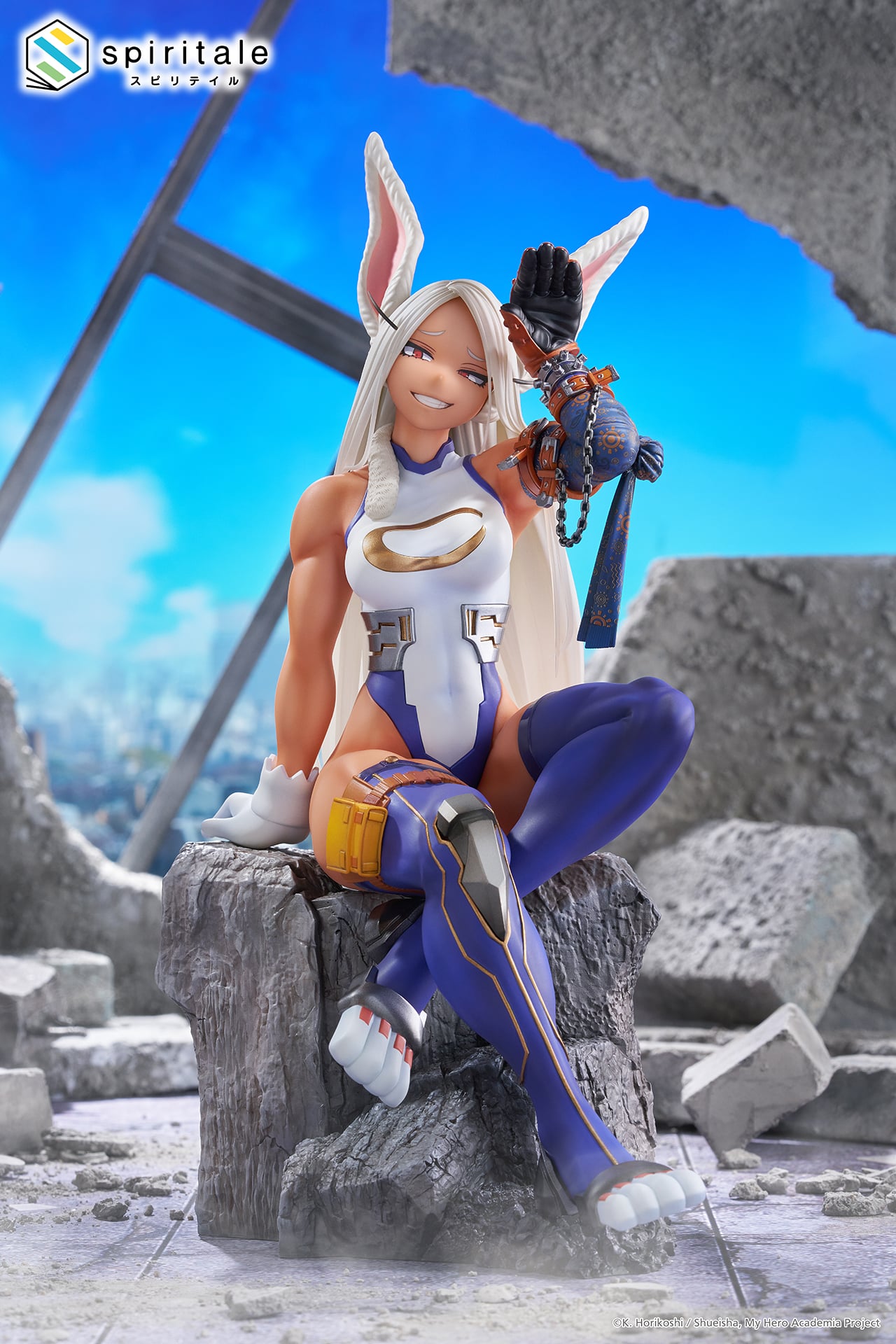My Hero Academia Spiritale Mirko (Rabbit) 1/7 Scale Figure Gallery Image 4
