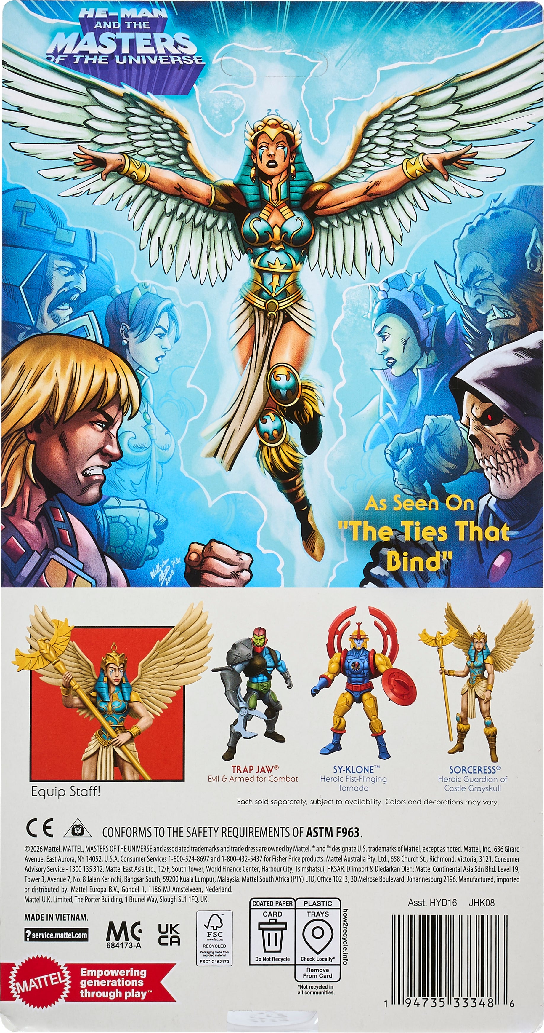 Masters of the Universe: Origins Sorceress (200X Cartoon Collection) Action Figure Gallery Image 9