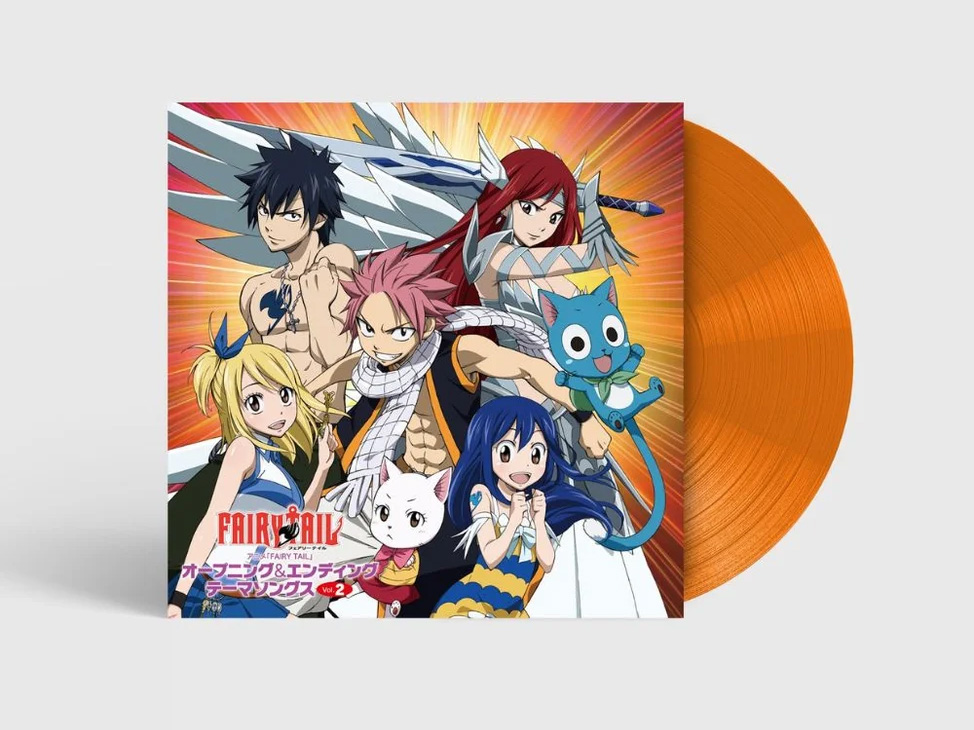 Fairy Tail Opening & Ending Songs Vol. 2 Vinyl LP