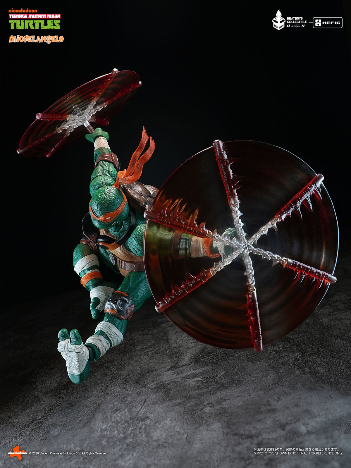Teenage Mutant Ninja Turtles HB0105 HEFIG Michelangelo (Standard Edition) Action Figure Gallery Image 10