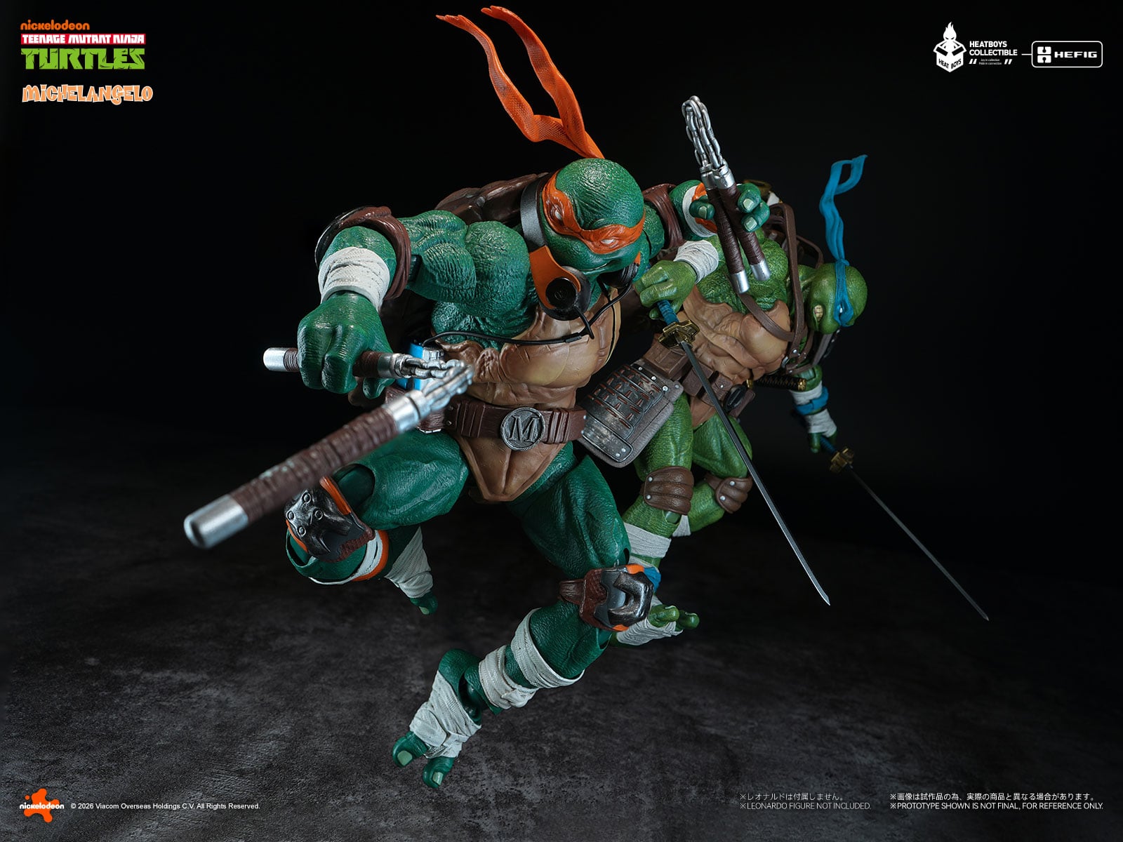 Teenage Mutant Ninja Turtles HB0105 HEFIG Michelangelo (Standard Edition) Action Figure Gallery Image 12