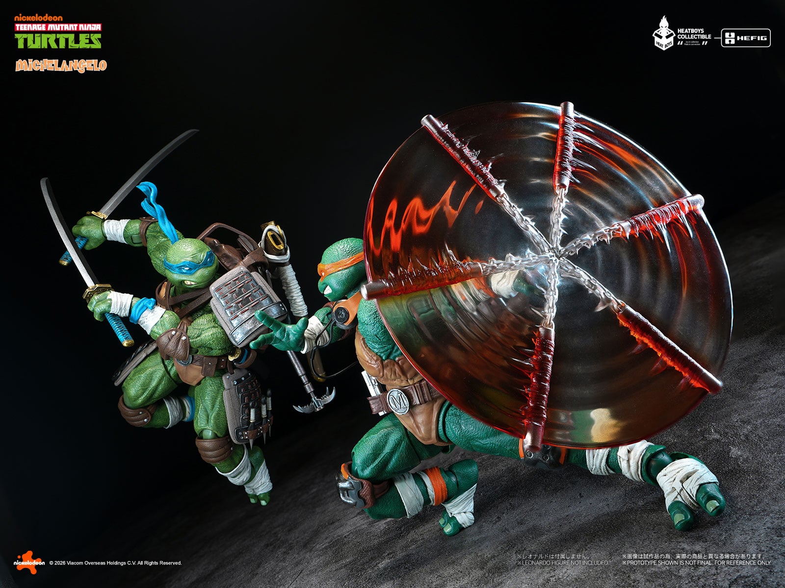 Teenage Mutant Ninja Turtles HB0105 HEFIG Michelangelo (Standard Edition) Action Figure Gallery Image 13