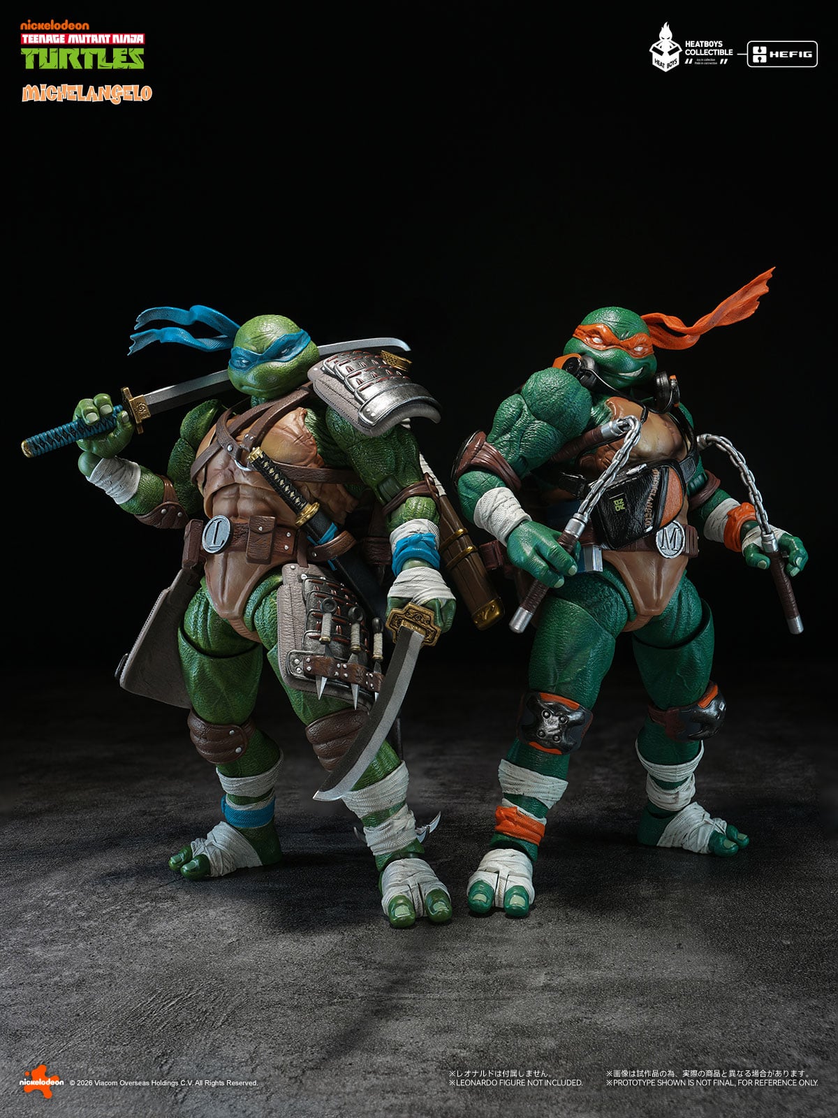Teenage Mutant Ninja Turtles HB0105 HEFIG Michelangelo (Standard Edition) Action Figure Gallery Image 11