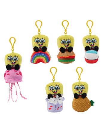 SpongeBob SquarePants Super Duper Plush Random Plush Keychain Gallery Image 2