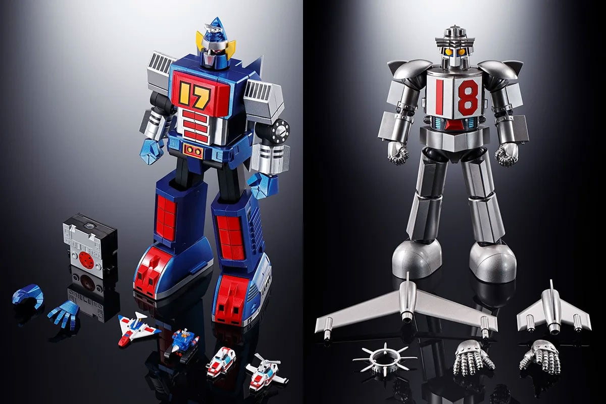 Daitetsujin 17 Soul of Chogokin GX-101S Daitetsujin 17 & Daitetsujin 18 Graviton Box Set Gallery Image 13