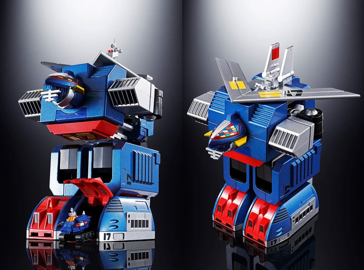 Daitetsujin 17 Soul of Chogokin GX-101S Daitetsujin 17 & Daitetsujin 18 Graviton Box Set Gallery Image 7