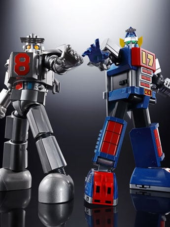 Image of Daitetsujin 17 Soul of Chogokin GX-101S Daitetsujin 17 & Daitetsujin 18 Graviton Box Set