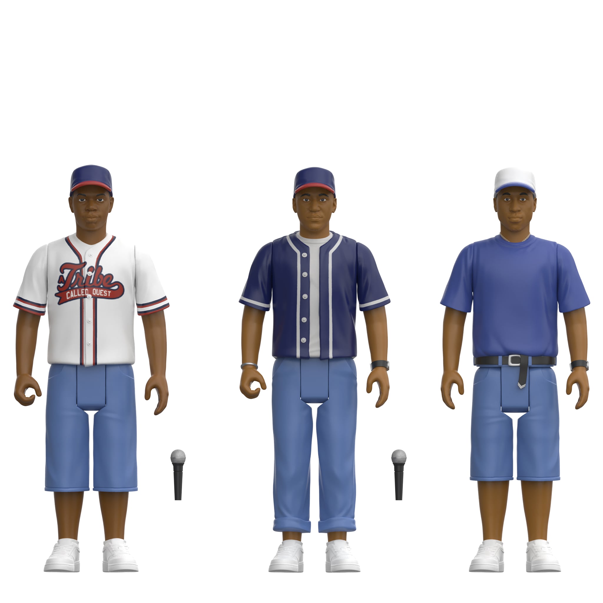 A Tribe Called Quest ReAction A Tribe Called Quest (The Low End Theory) Action Figure Three-Pack Gallery Image 12