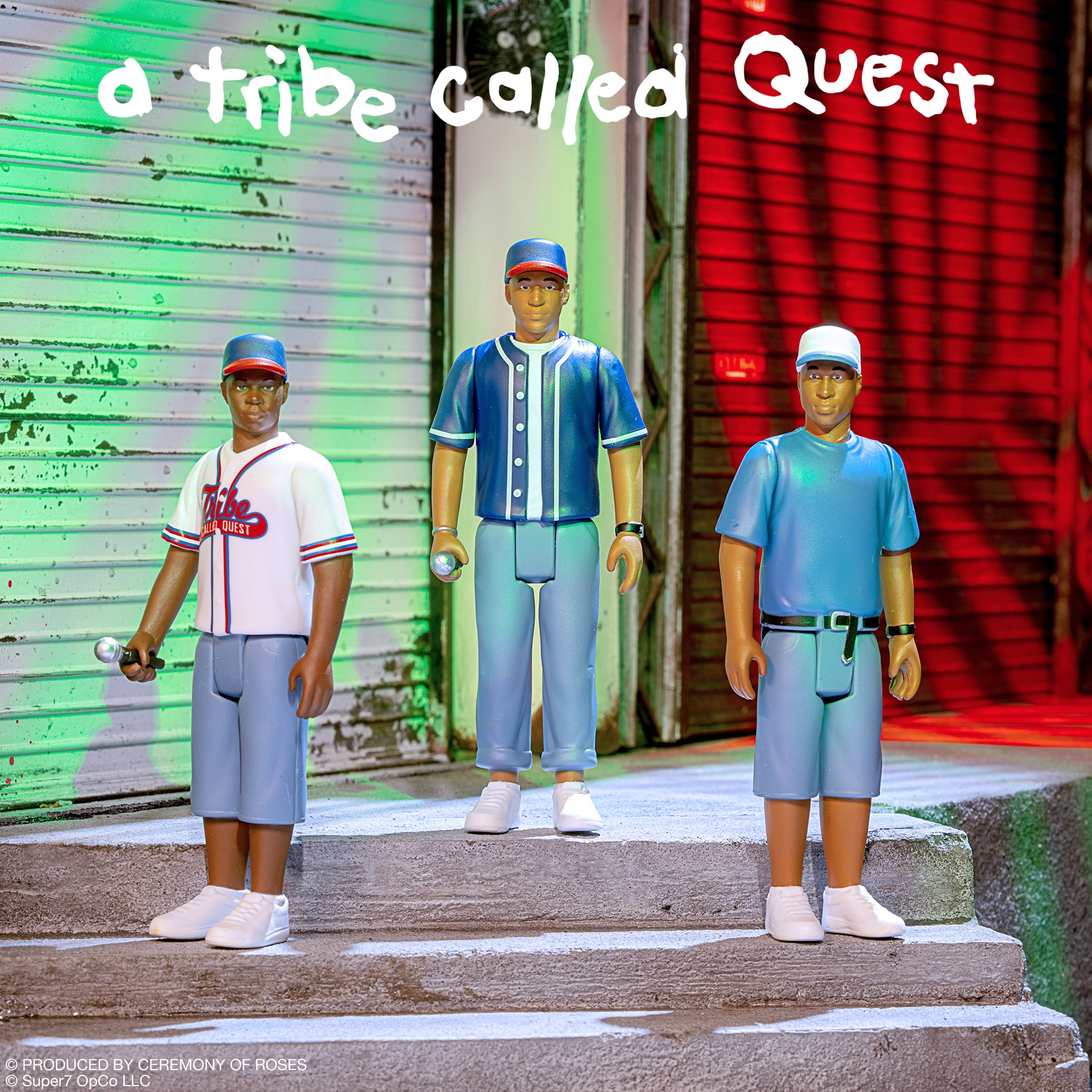 A Tribe Called Quest ReAction A Tribe Called Quest (The Low End Theory) Action Figure Three-Pack Gallery Image 8