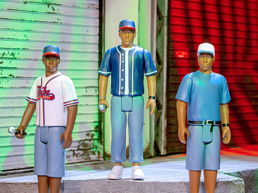 A Tribe Called Quest ReAction A Tribe Called Quest (The Low End Theory) Action Figure Three-Pack Gallery Image 1