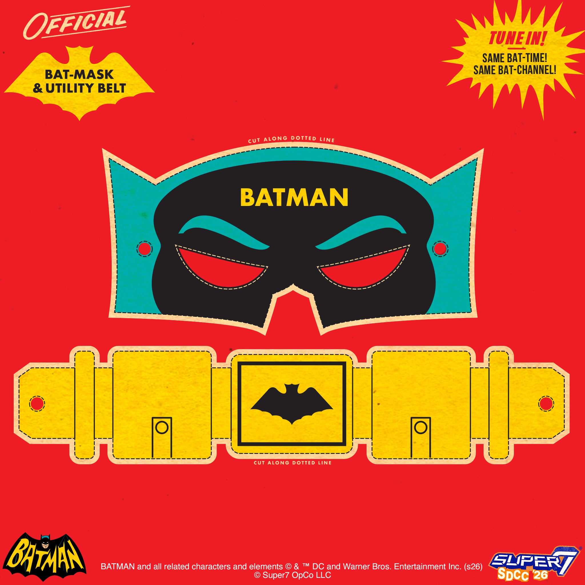 Batman Classic TV Series Super Cyborg SDCC 2026 Exclusive Batmobile Gallery Image 7