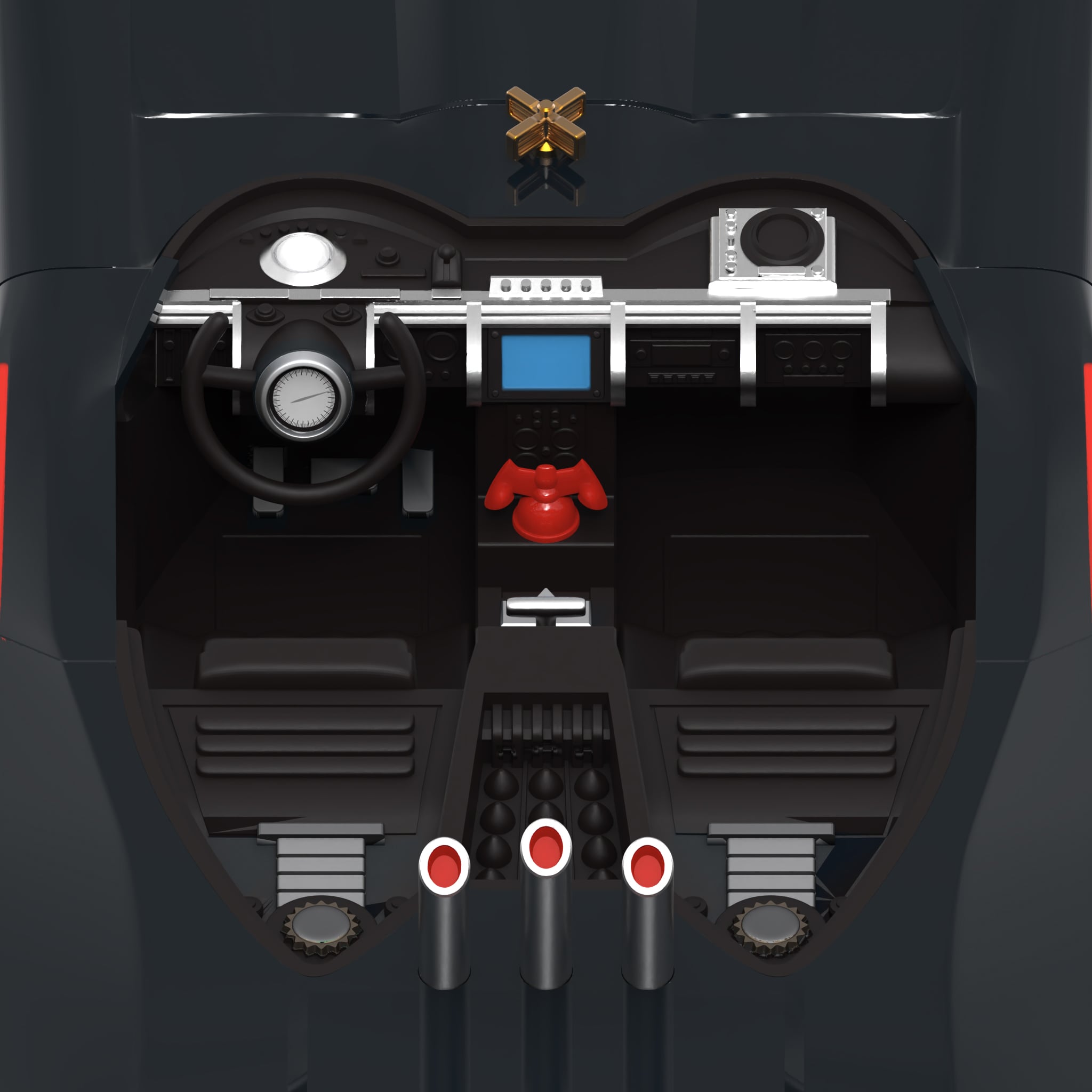 Batman Classic TV Series Super Cyborg SDCC 2026 Exclusive Batmobile Gallery Image 6