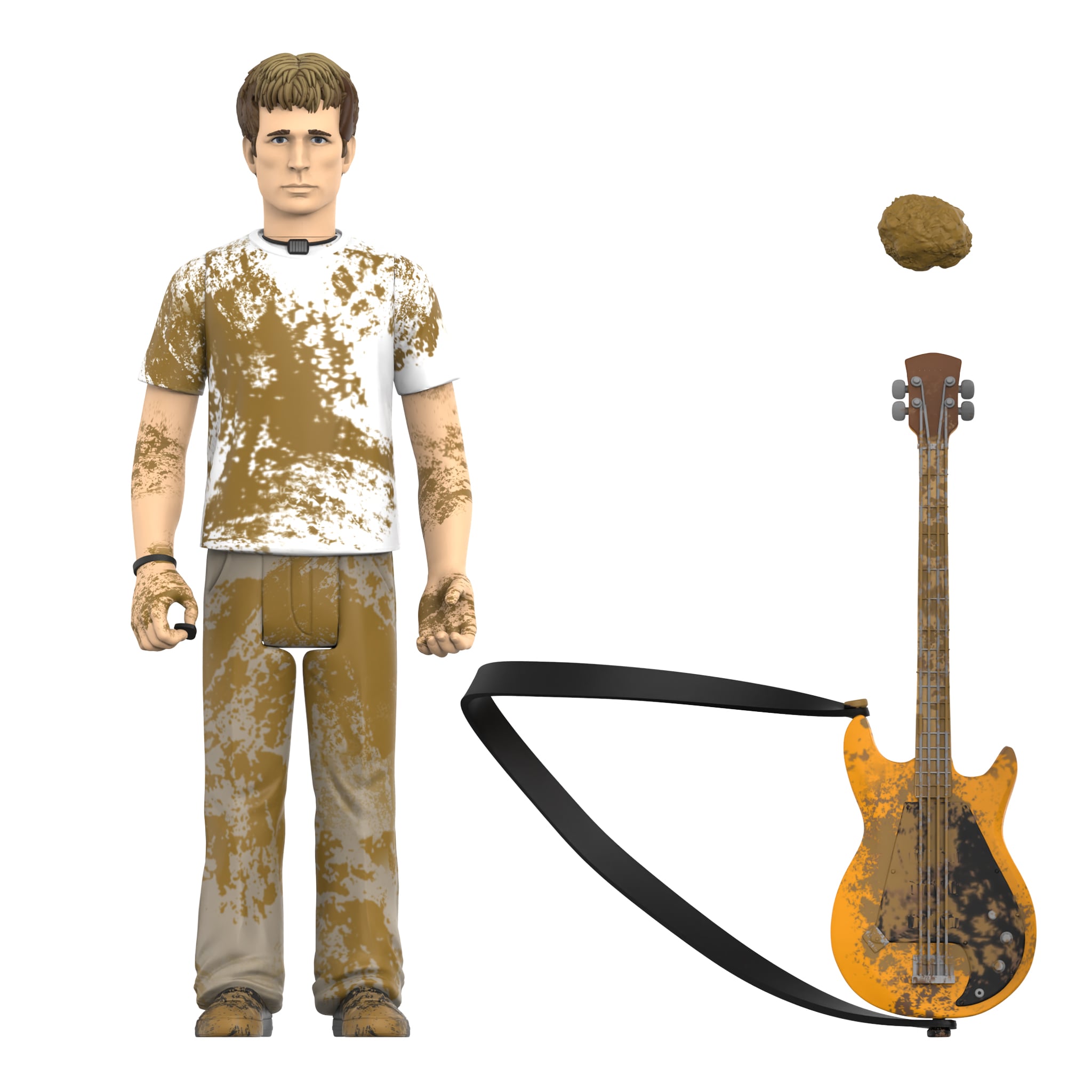 Green Day ReAction Mike Dirnt (Mud Fight) Action Figure Gallery Image 3