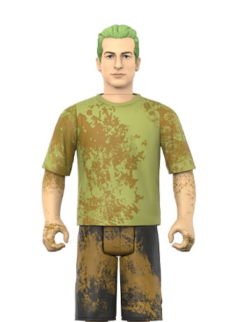 Green Day ReAction Tre Cool (Mud Fight) Action Figure Gallery Image 2