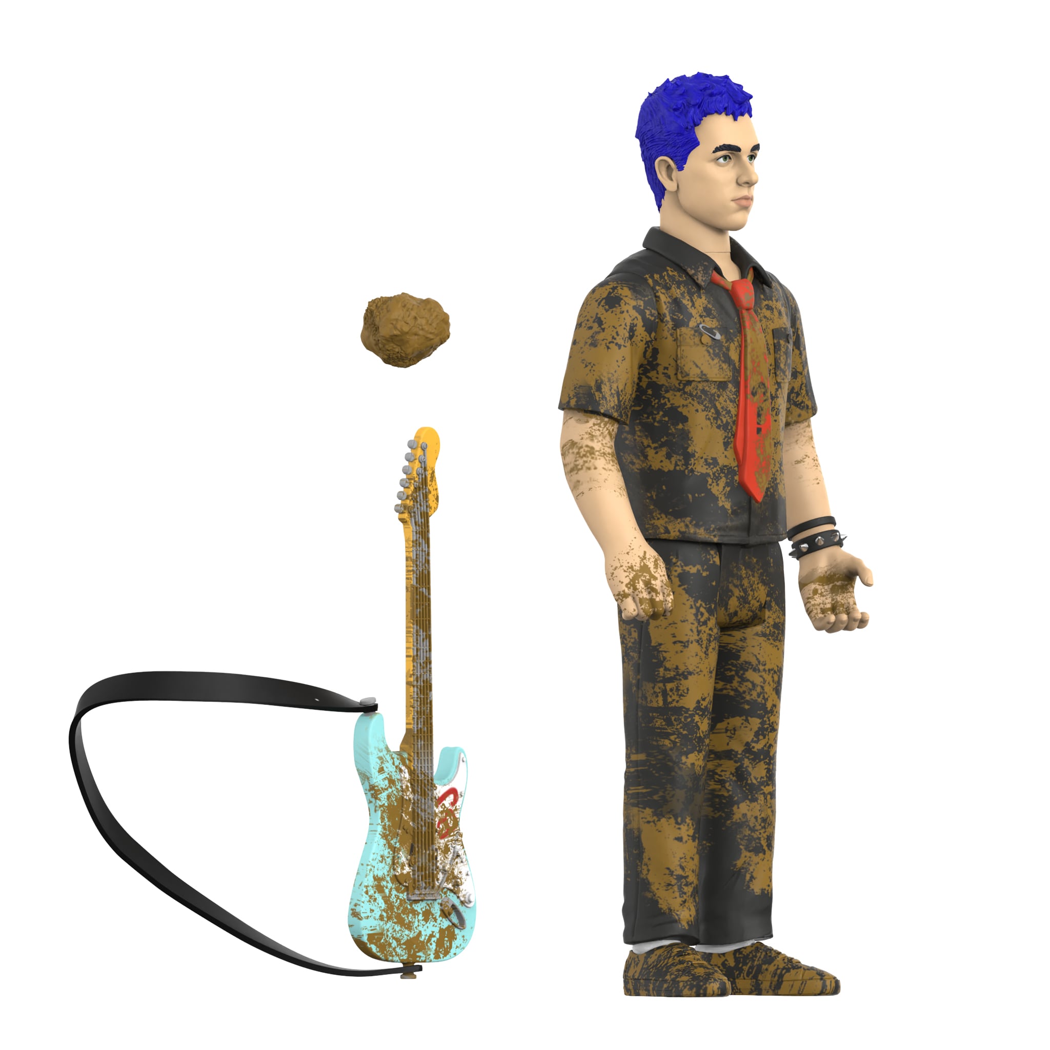 Green Day ReAction Billie Joe (Mud Fight) Action Figure Gallery Image 4