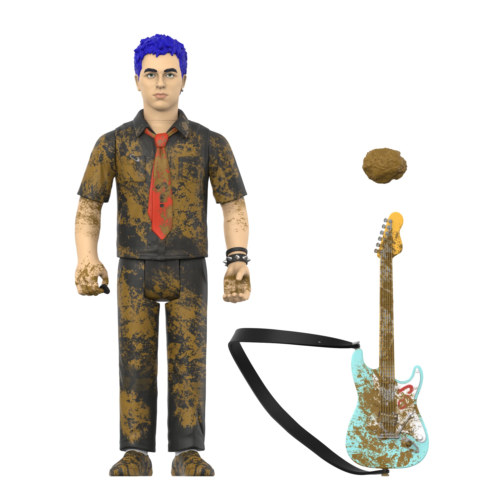 Green Day ReAction Billie Joe (Mud Fight) Action Figure Gallery Image 3