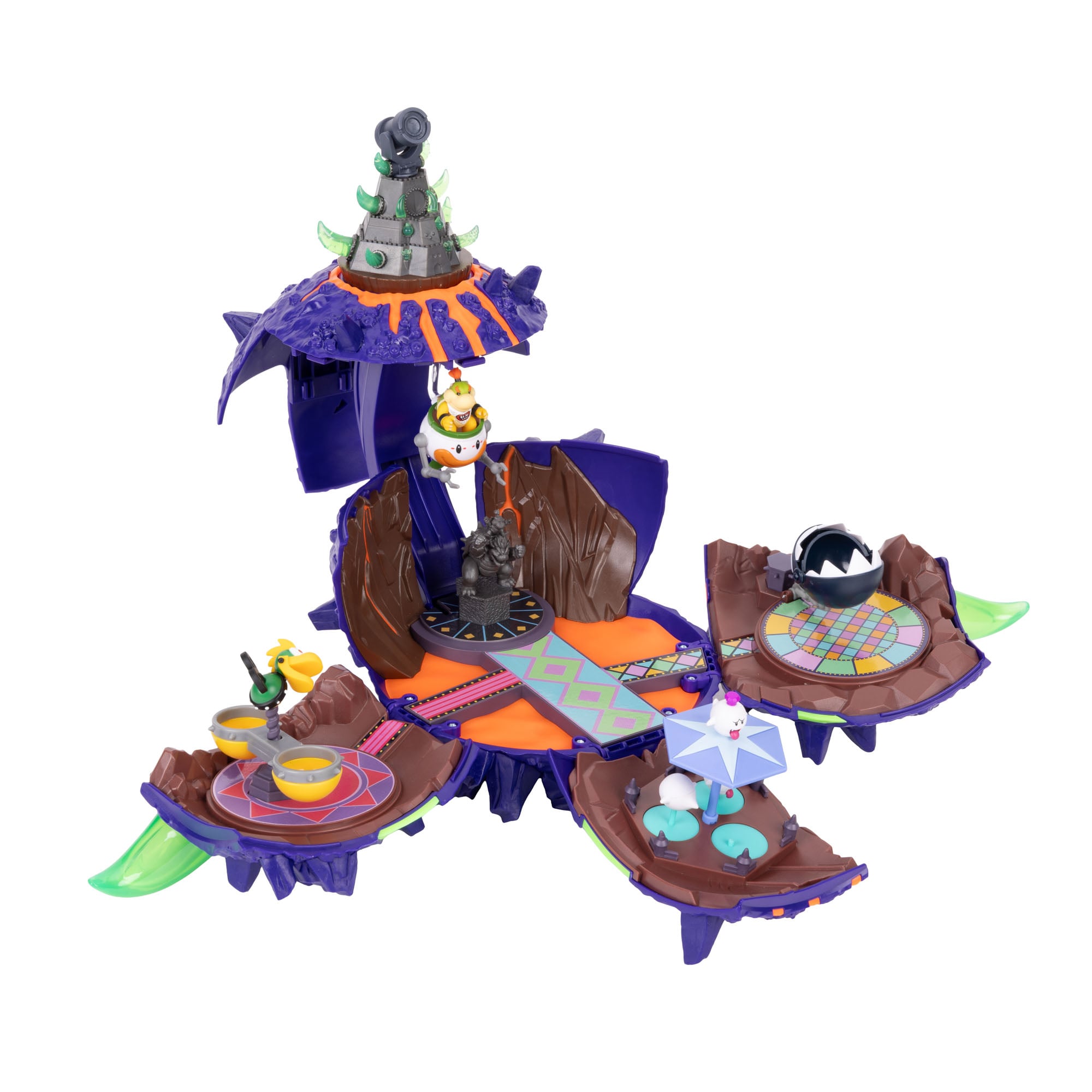 The Super Mario Galaxy Movie Deluxe Wonder Bowser Jr. Planet Playset Gallery Image 5
