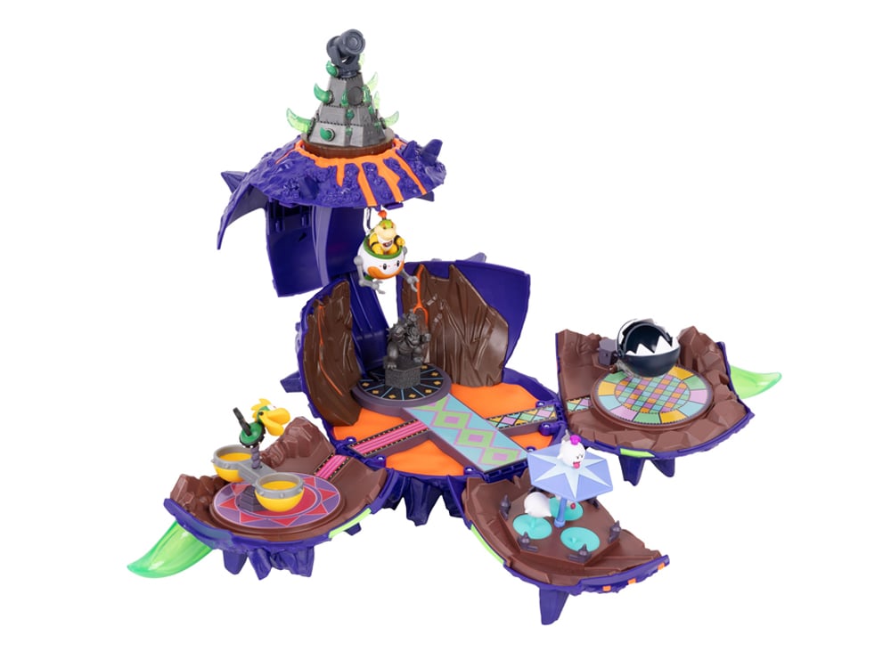The Super Mario Galaxy Movie Deluxe Wonder Bowser Jr. Planet Playset Gallery Image 1
