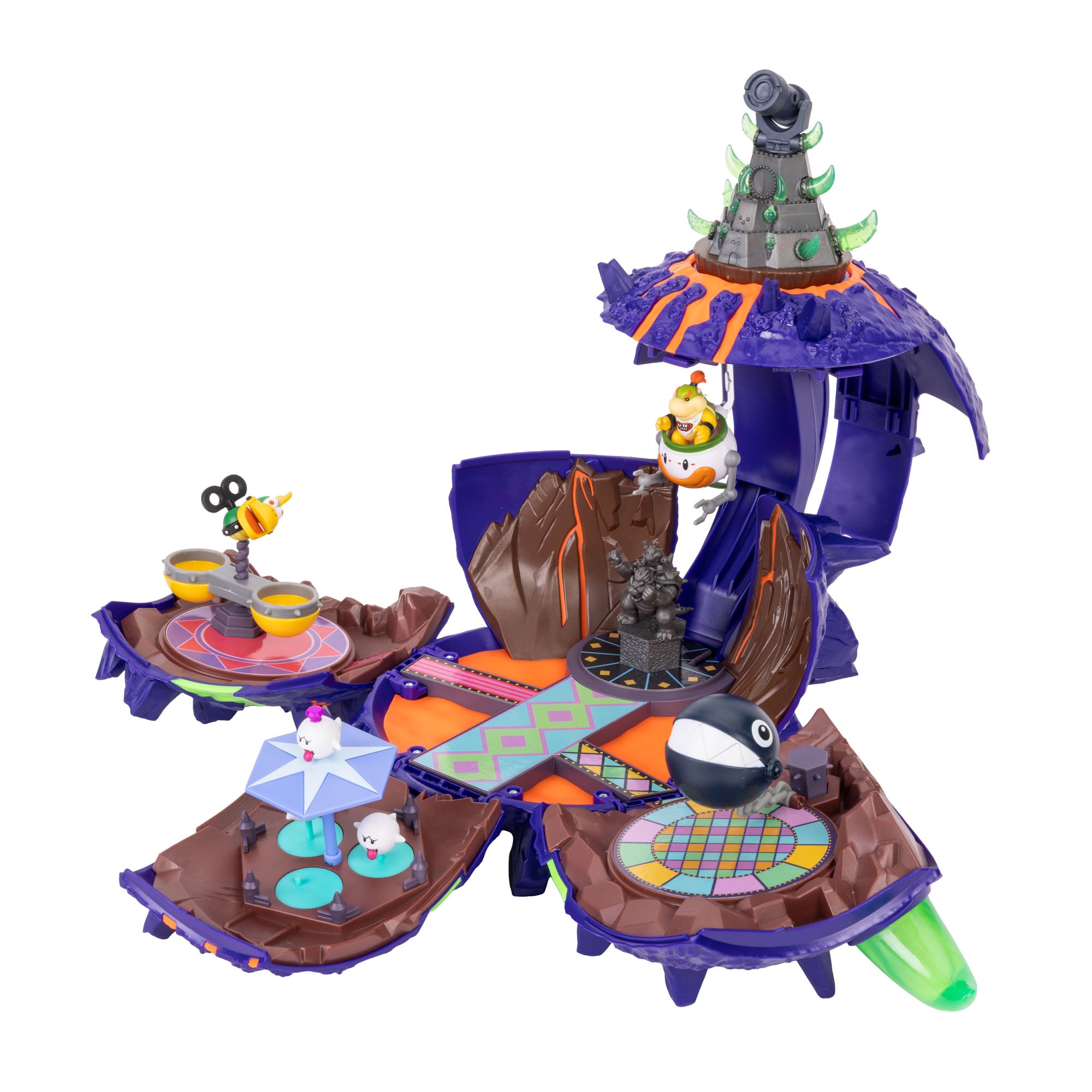 The Super Mario Galaxy Movie Deluxe Wonder Bowser Jr. Planet Playset Gallery Image 6