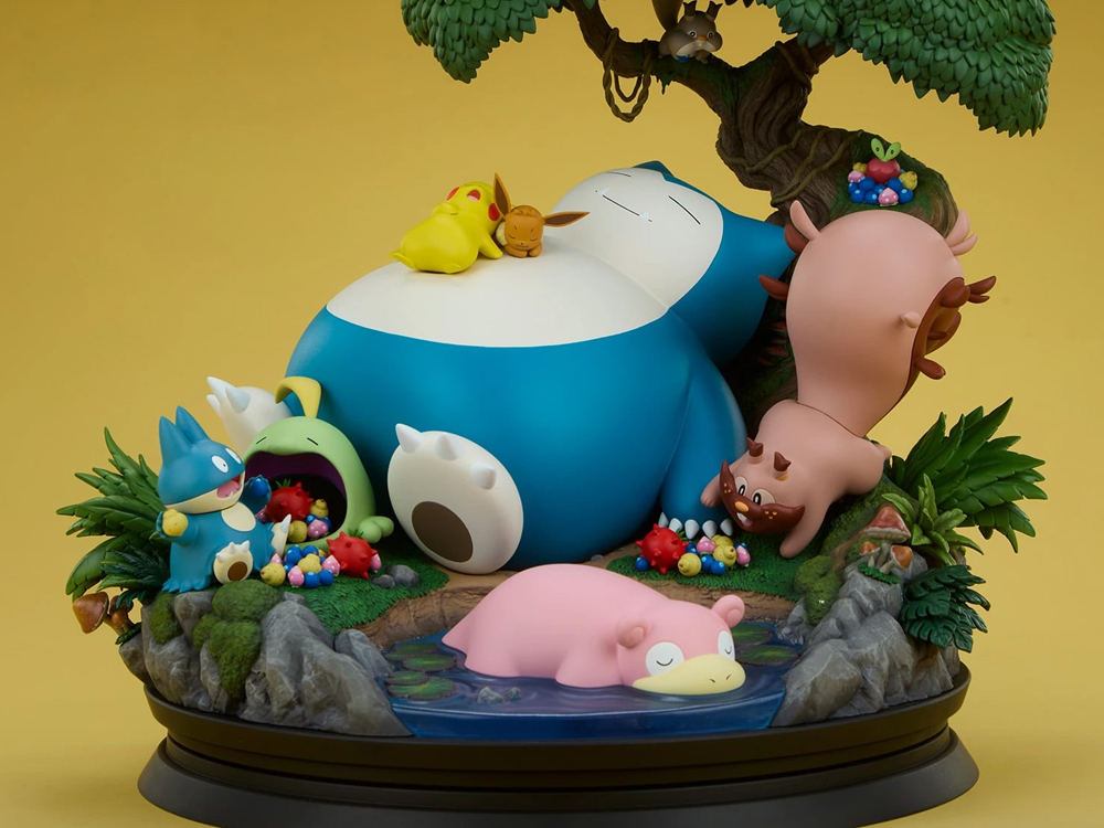 Pokemon Snorlax Diorama Gallery Image 1