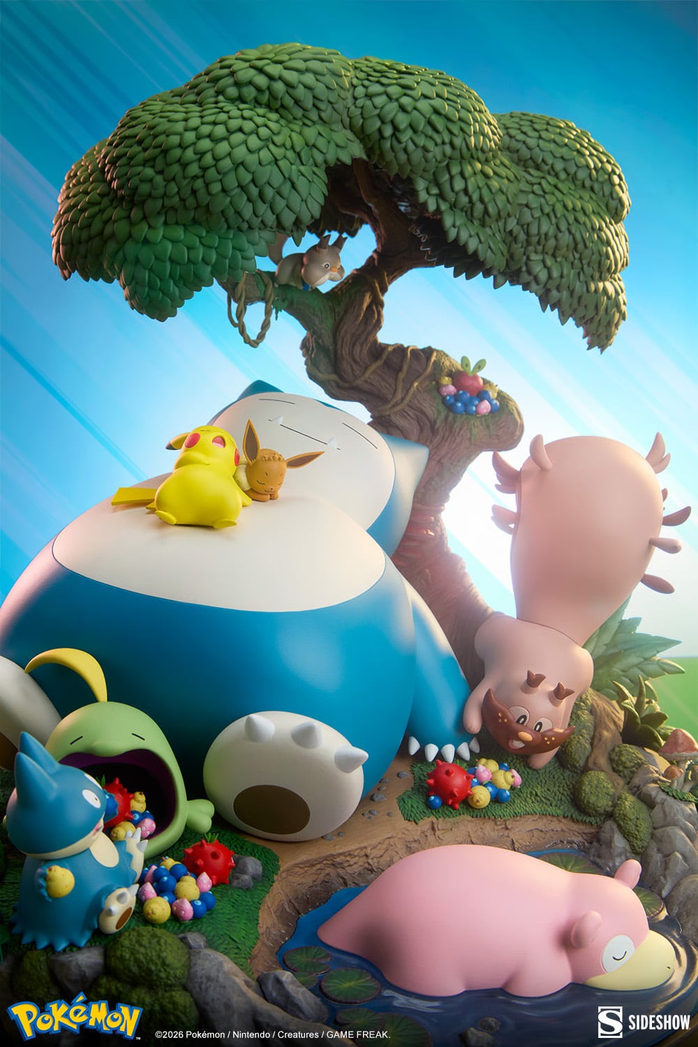 Pokemon Snorlax Diorama Gallery Image 15