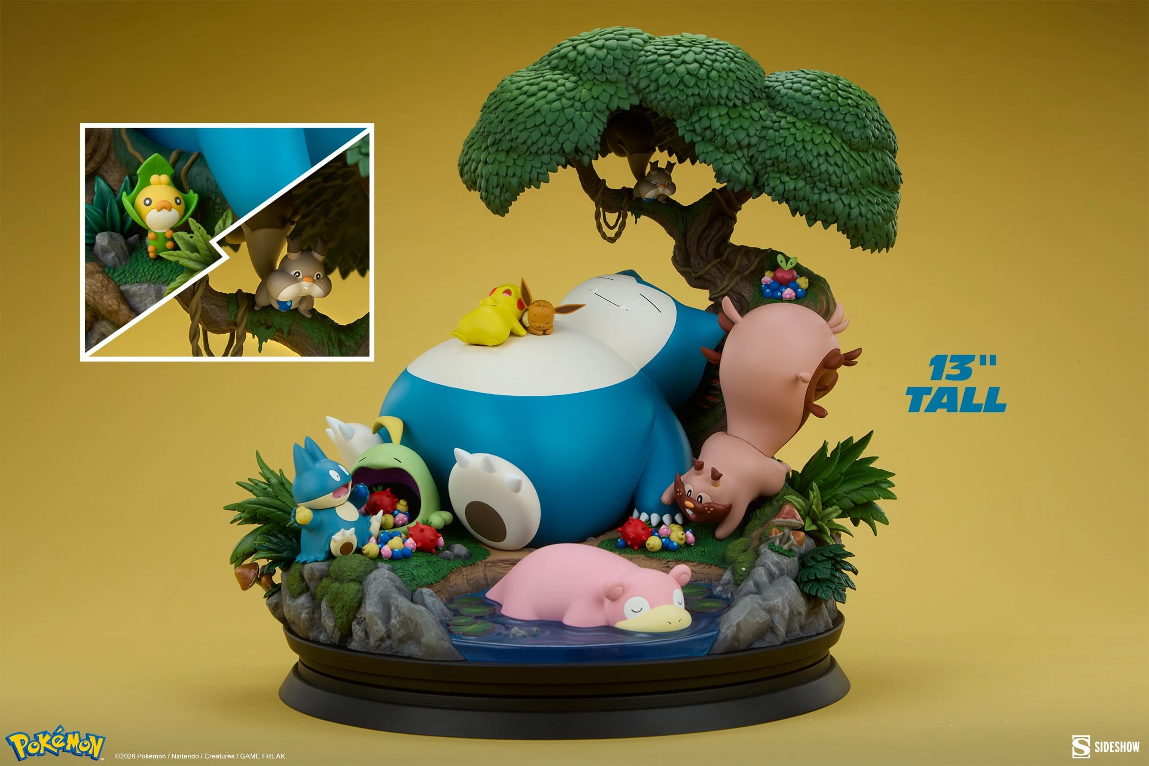 Pokemon Snorlax Diorama Gallery Image 9