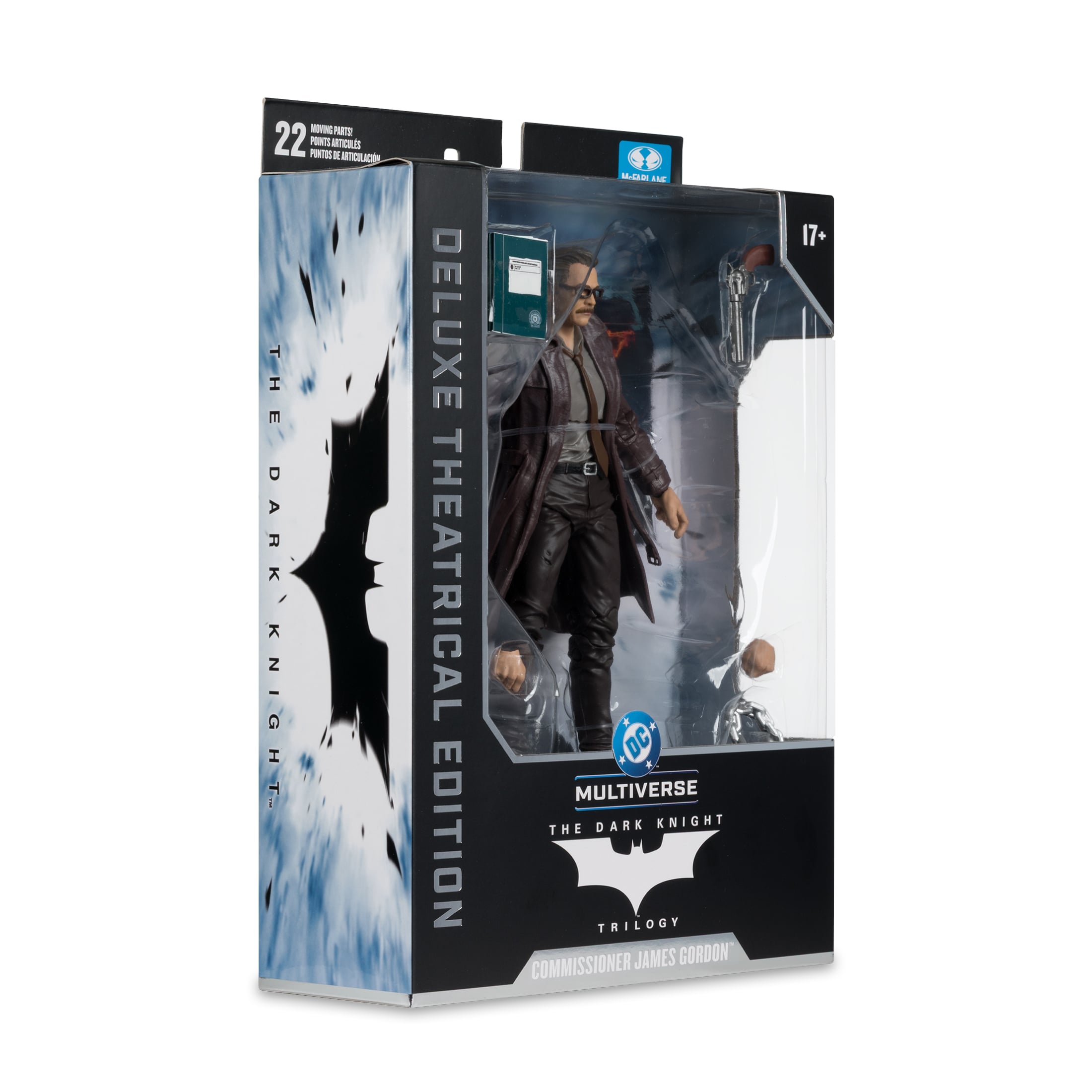 The Dark Knight (2008) DC Multiverse Commissioner James Gordon (Deluxe Theatrical Edition) Action Figure Gallery Image 13