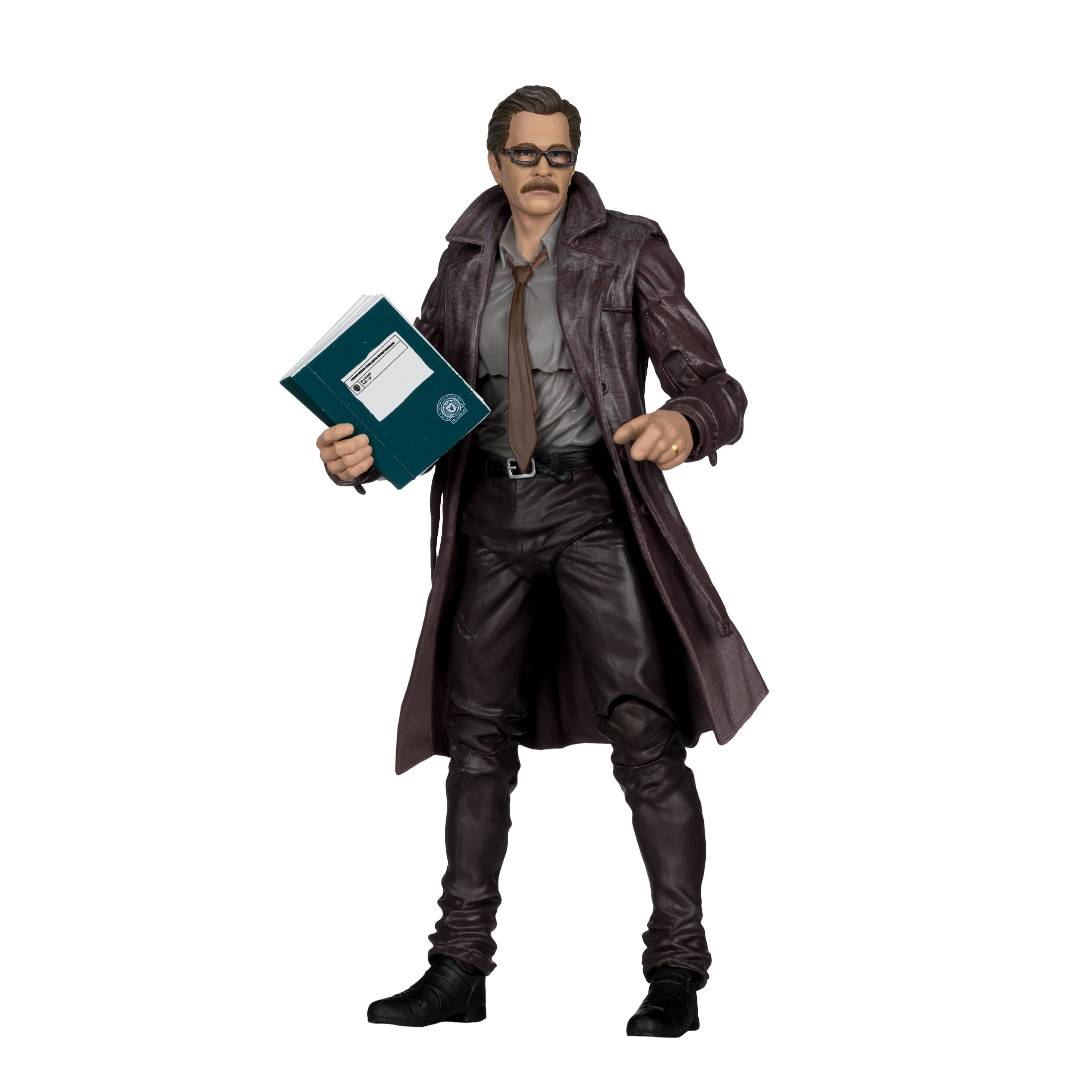 The Dark Knight (2008) DC Multiverse Commissioner James Gordon (Deluxe Theatrical Edition) Action Figure Gallery Image 6